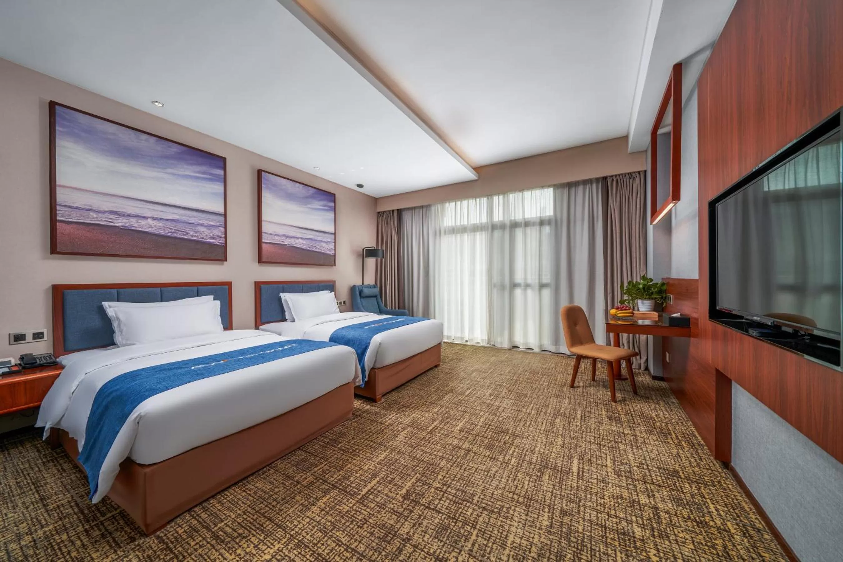 Photo of the whole room, Bed in Ausotel Smart Baiyun International Airport T2