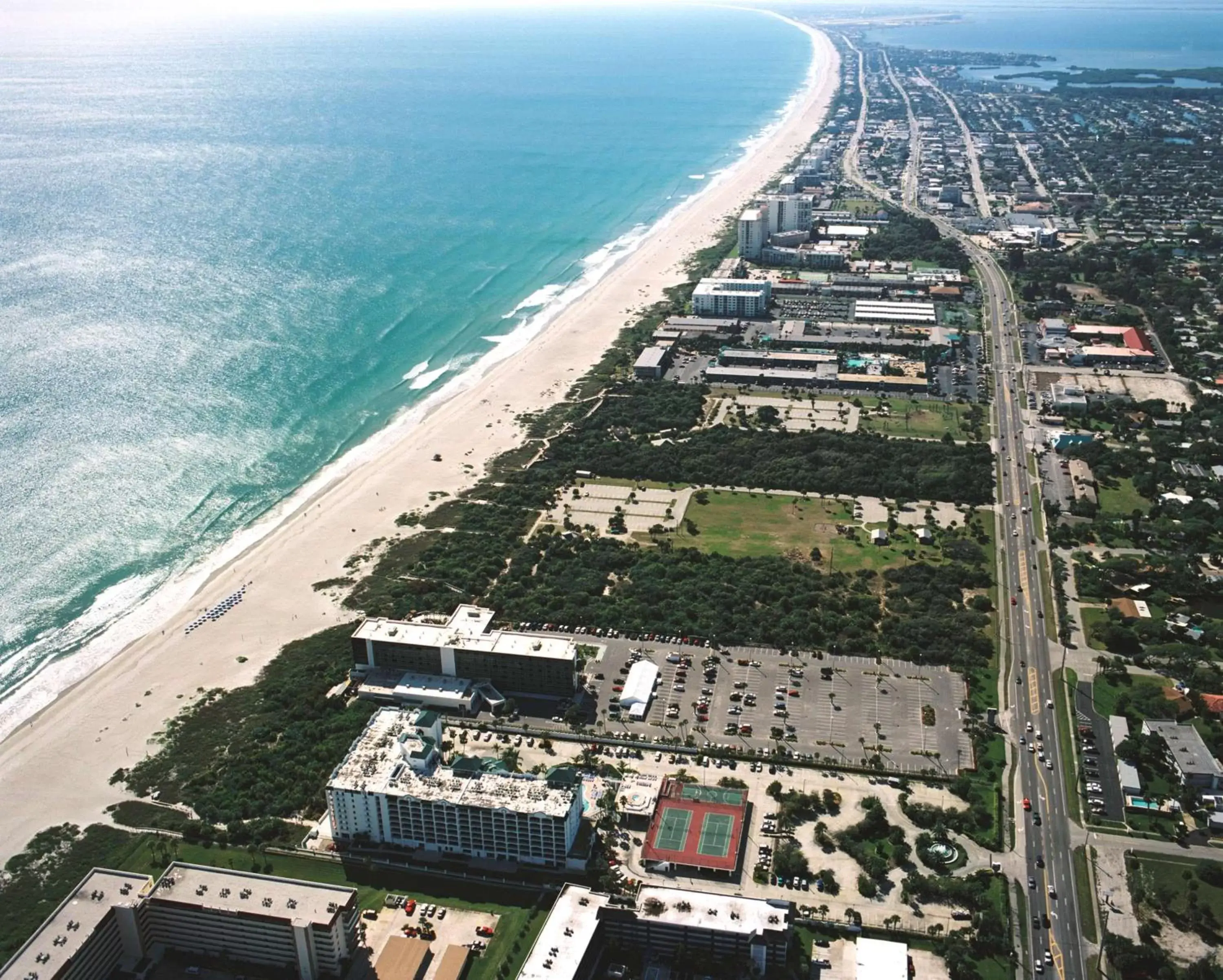 Property building, Bird's-eye View in Hilton Cocoa Beach Oceanfront