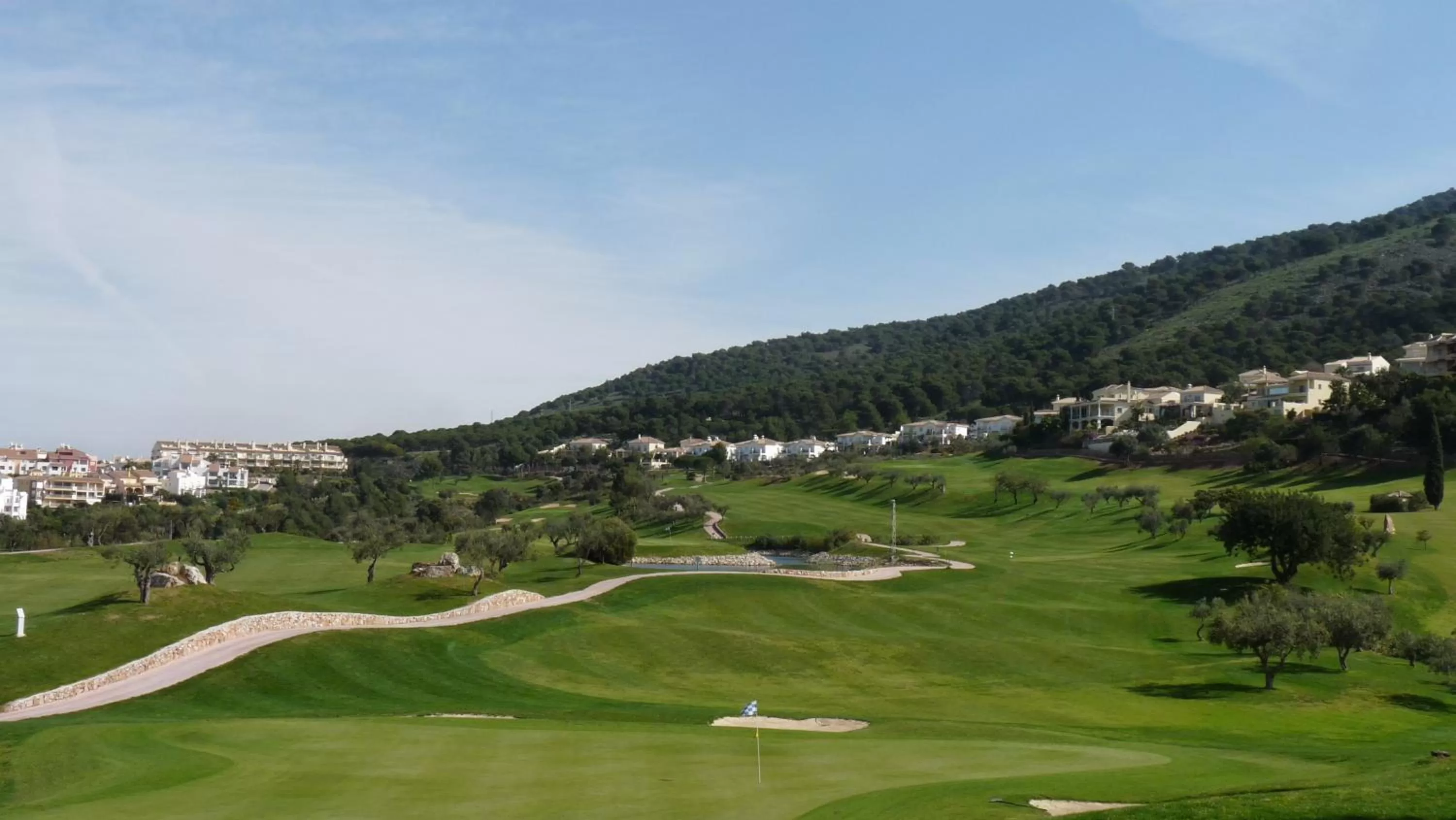 Golfcourse, Bird's-eye View in Alhaurin Golf Hotel
