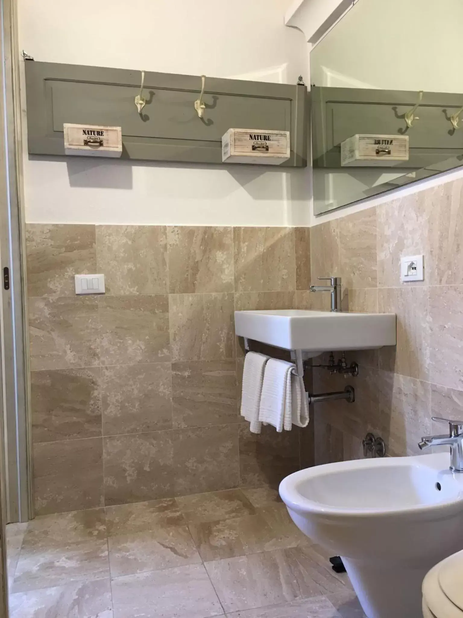 Toilet, Bathroom in Hotel Su Barchile