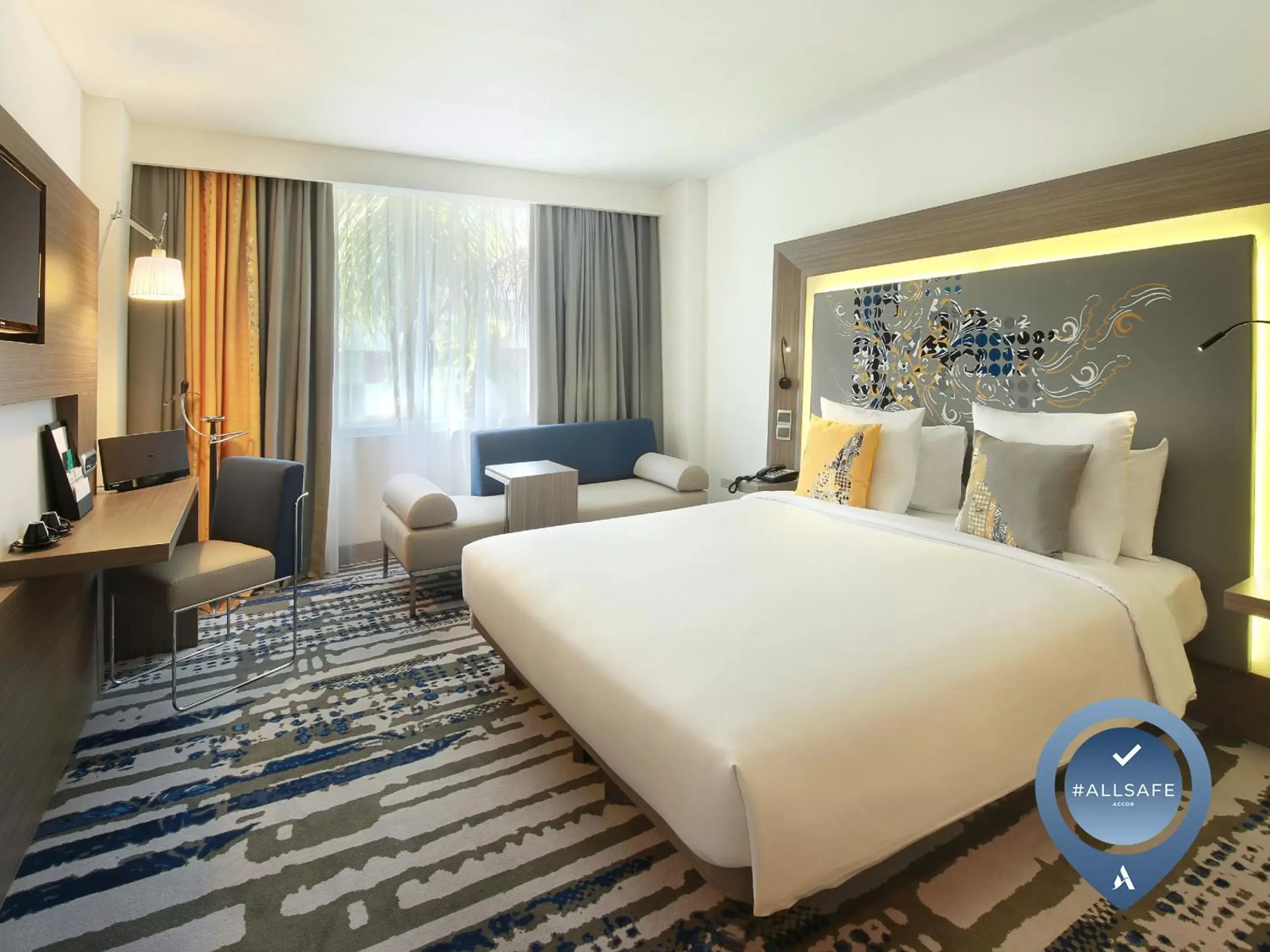 Bed in Novotel Bali Ngurah Rai Airport