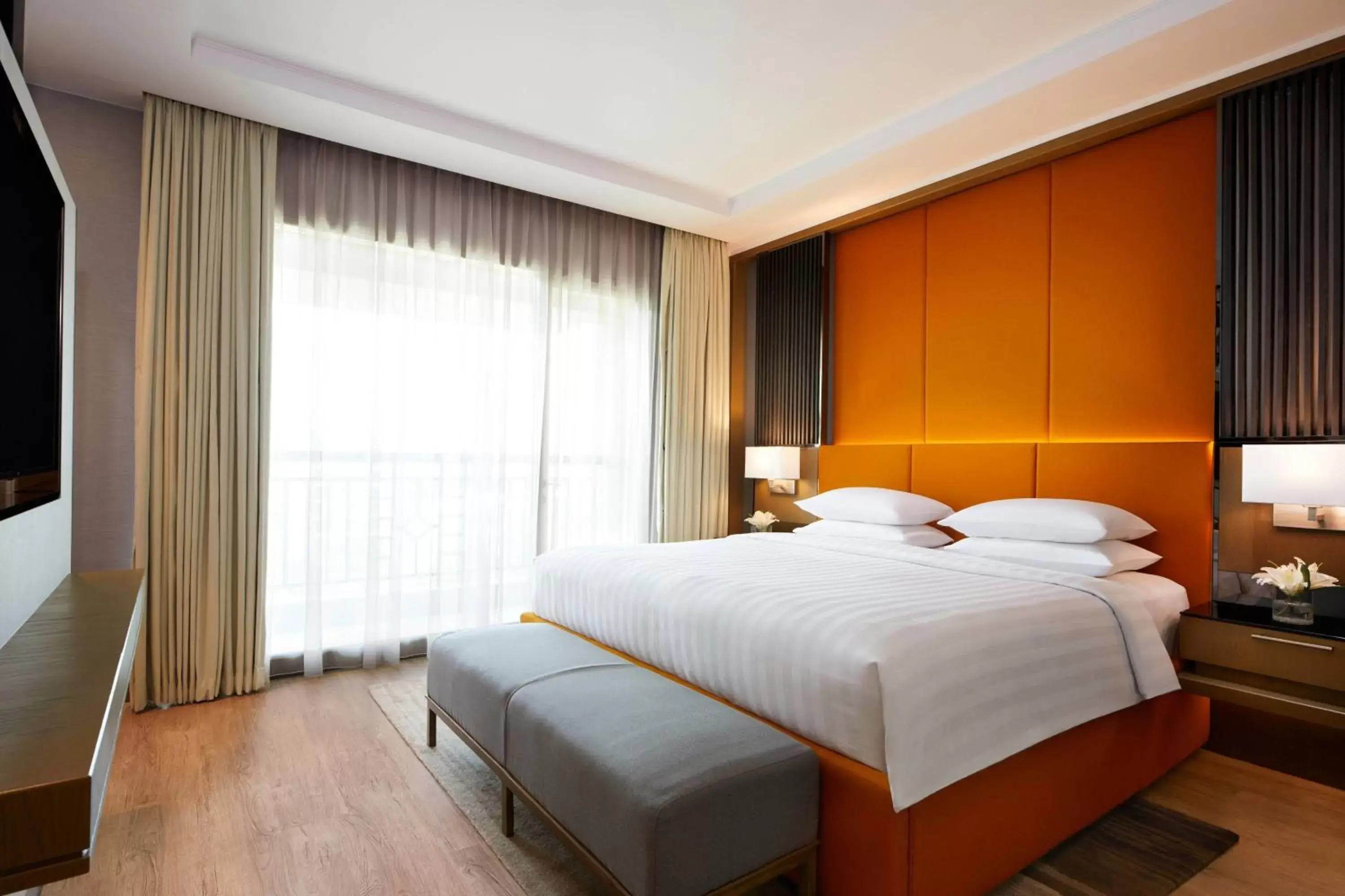 Bedroom, Bed in Courtyard by Marriott Bandung Dago