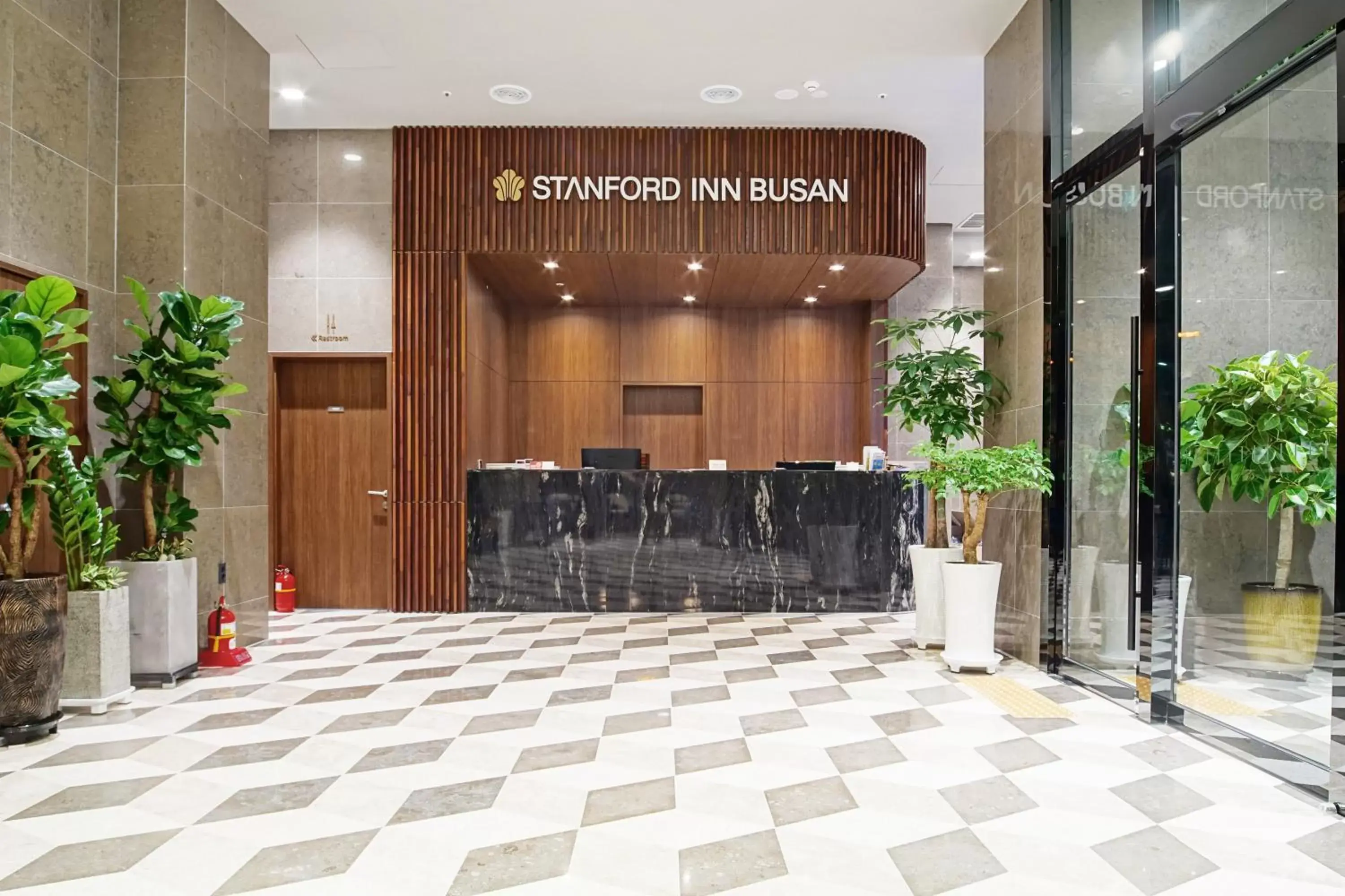 Lobby or reception in Stanford Hotel Busan