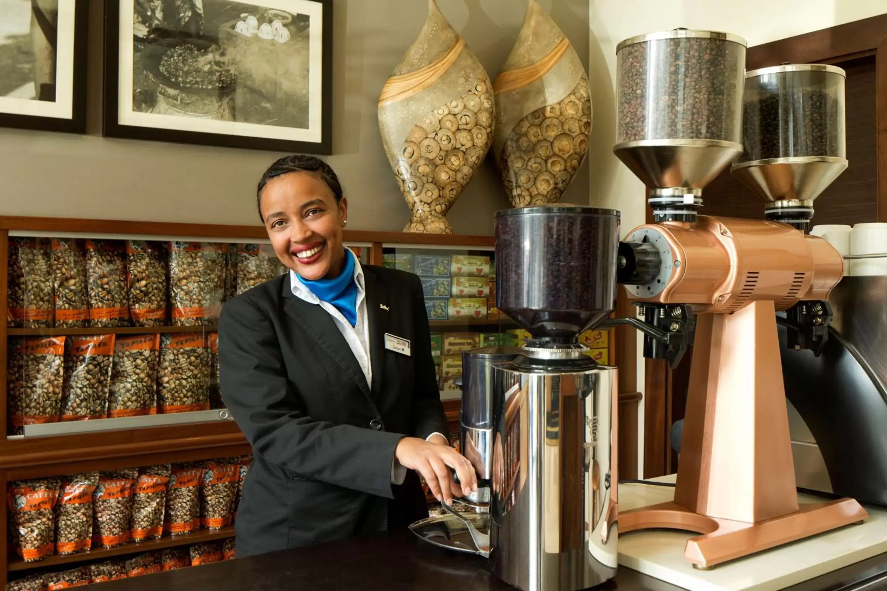 Staff in Radisson Blu Hotel, Addis Ababa