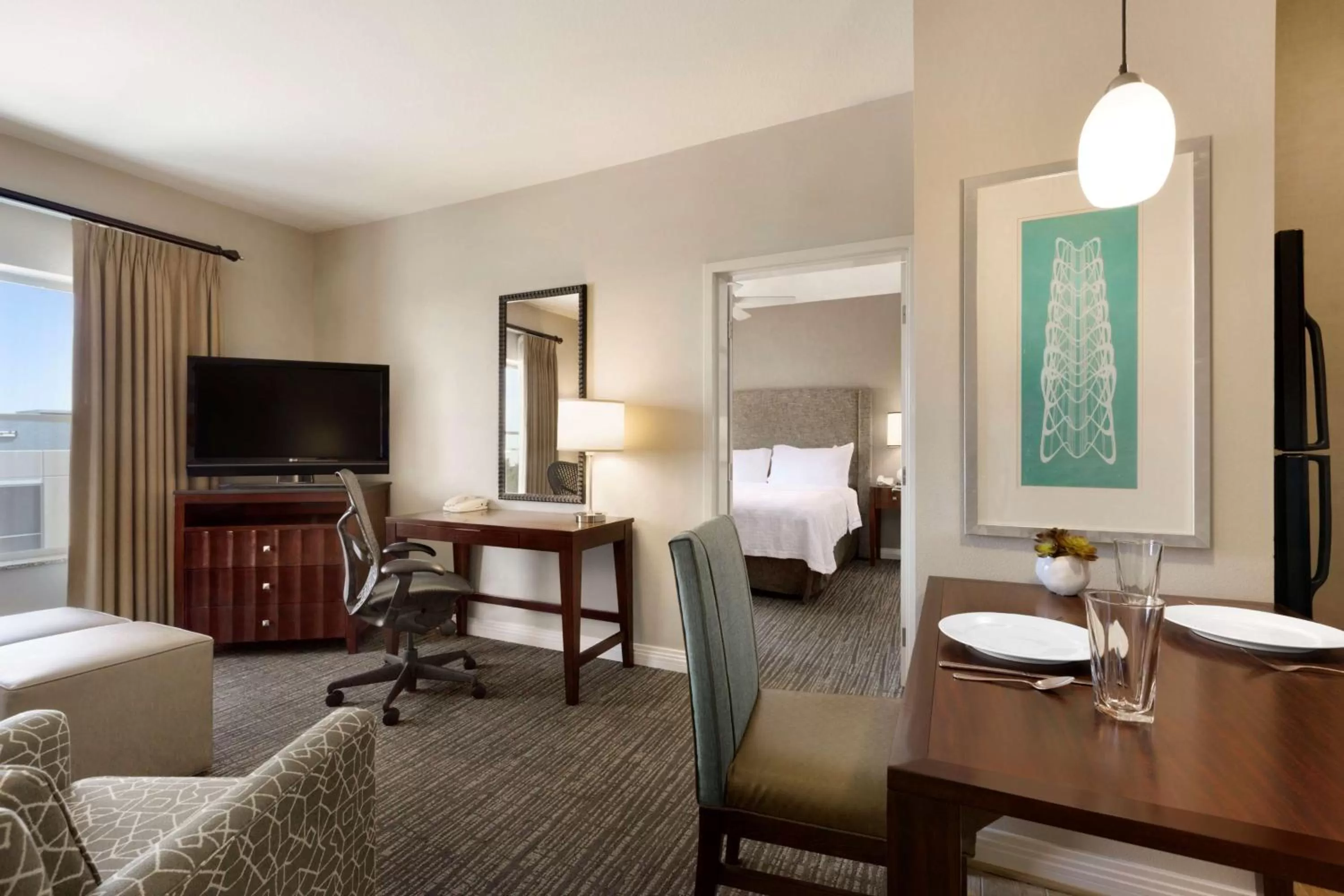 King Suite with Spa Bath - Disability Access in Homewood Suites by Hilton Plano-Richardson