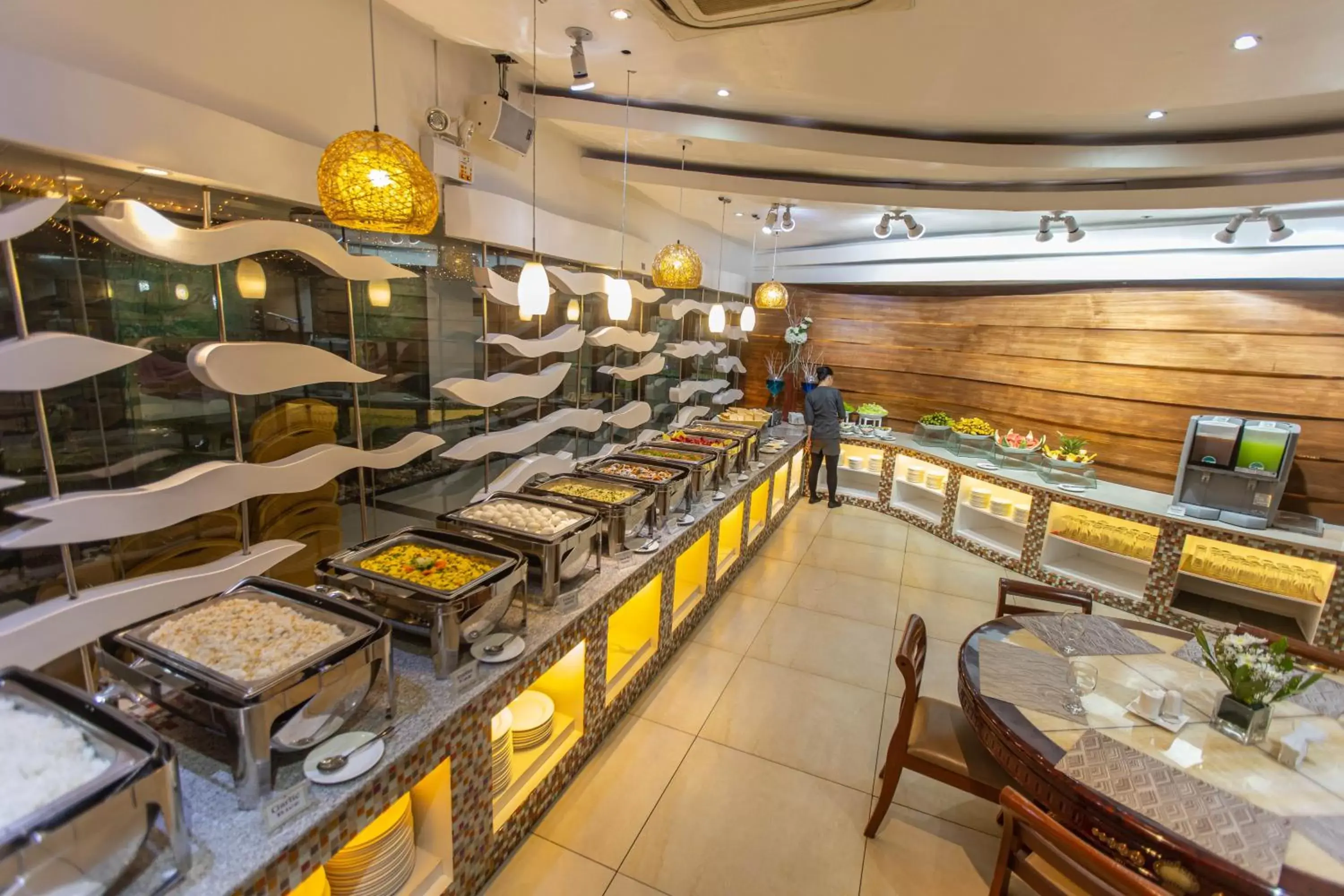 Buffet breakfast in Hotel Essencia Buffet breakfast in Hotel Essencia