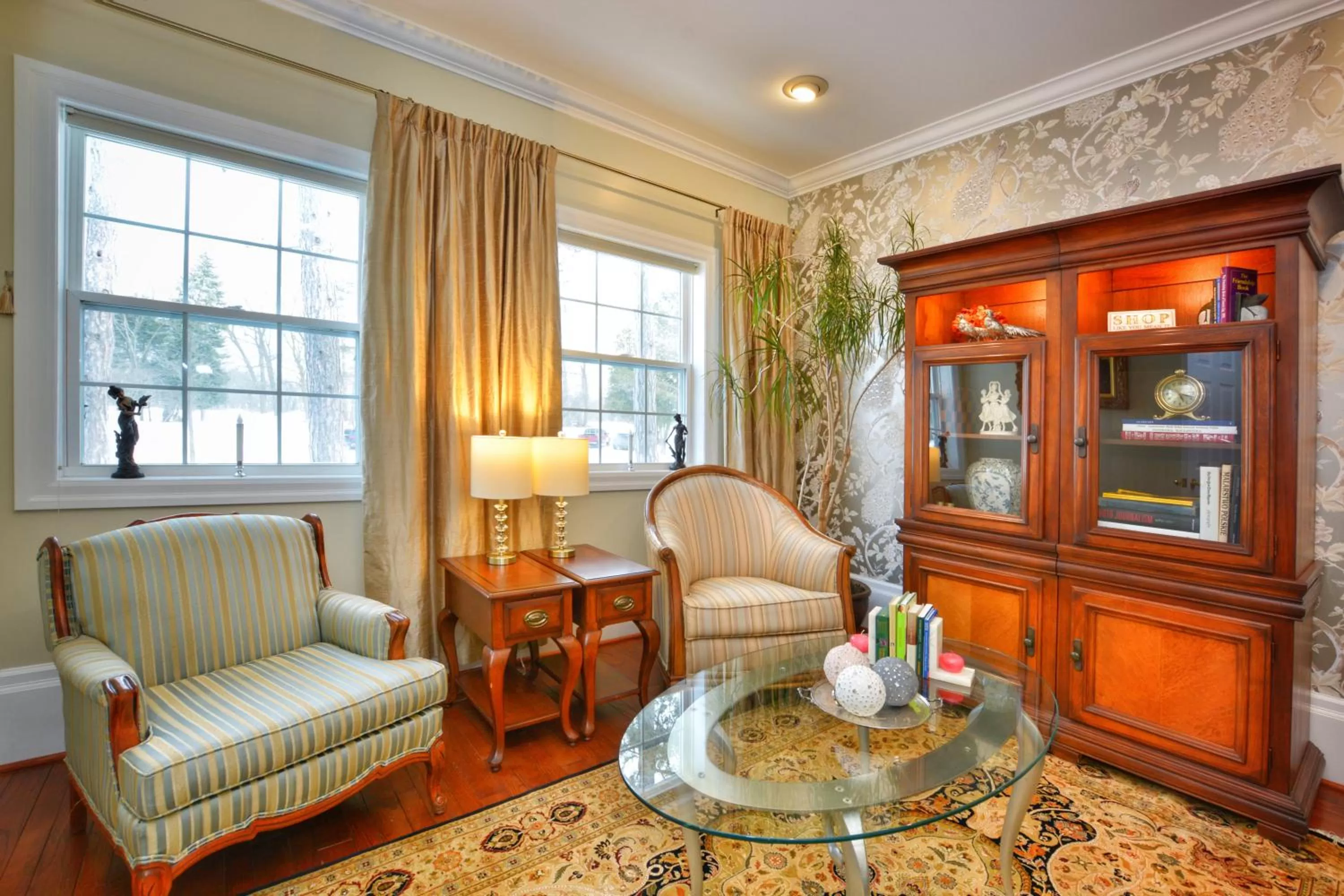Library, Seating Area in Darlington House Bed and Breakfast