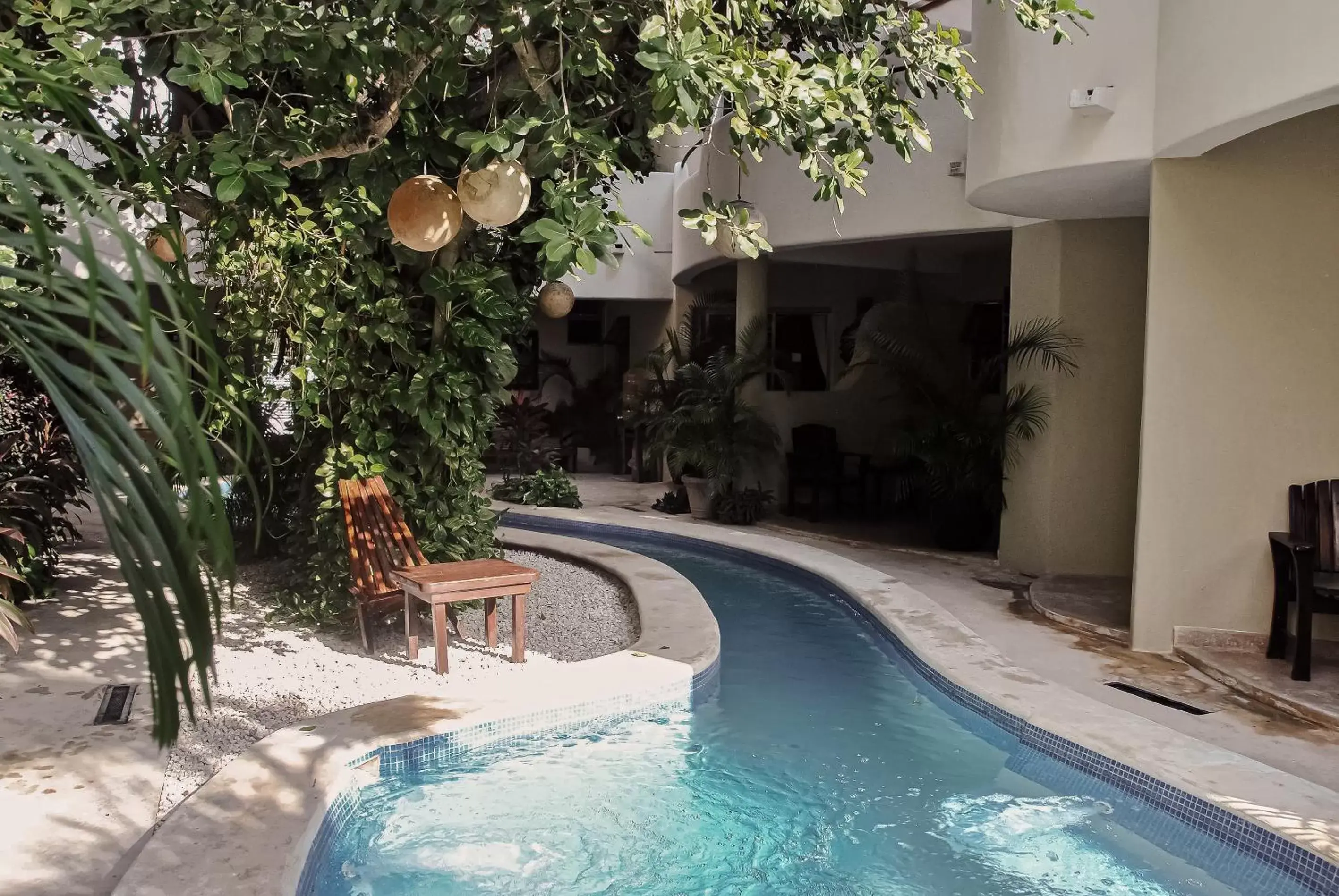 Swimming Pool in Hotel Posada 06 Tulum