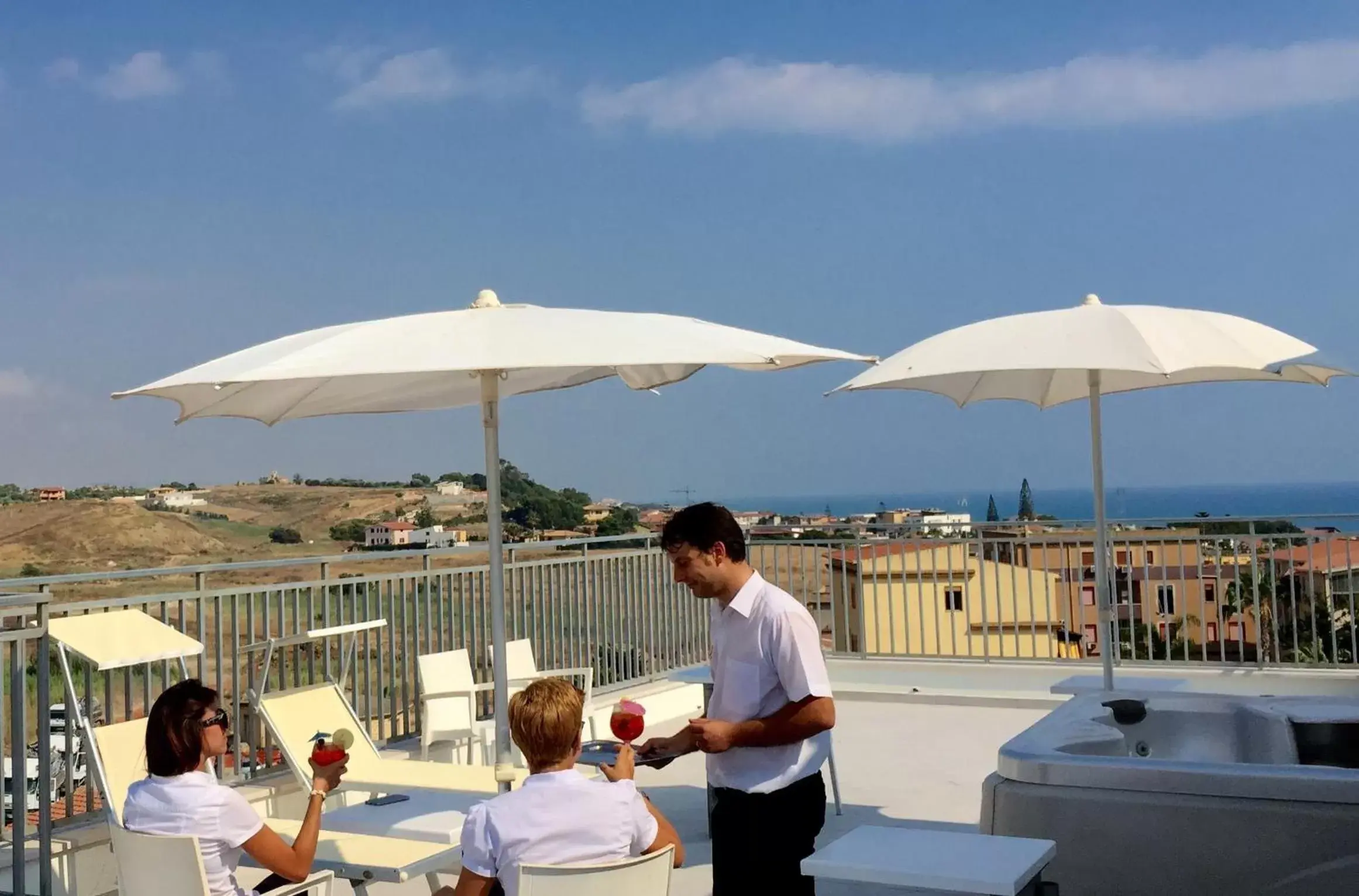 Balcony/Terrace in Hotel Costazzurra Museum & Spa
