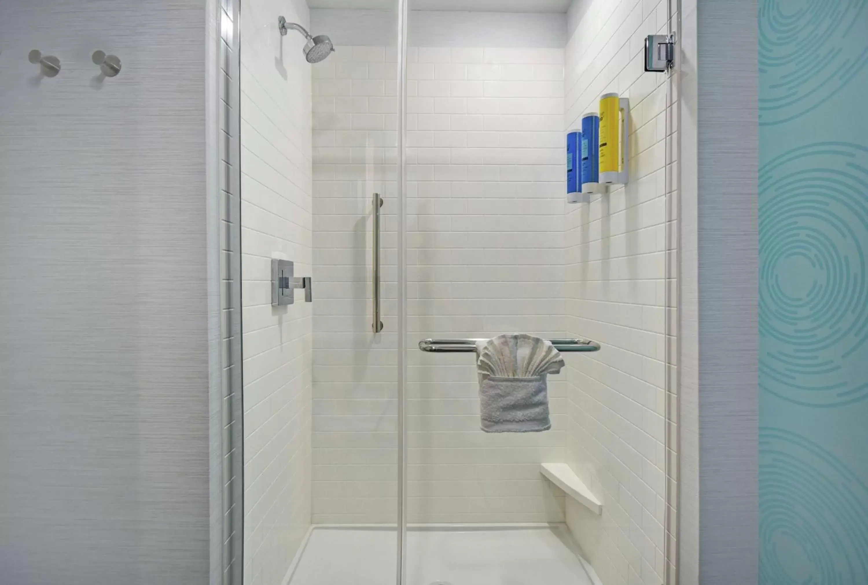 Bathroom in Tru By Hilton Grand Rapids Airport Bathroom in Tru By Hilton Grand Rapids Airport