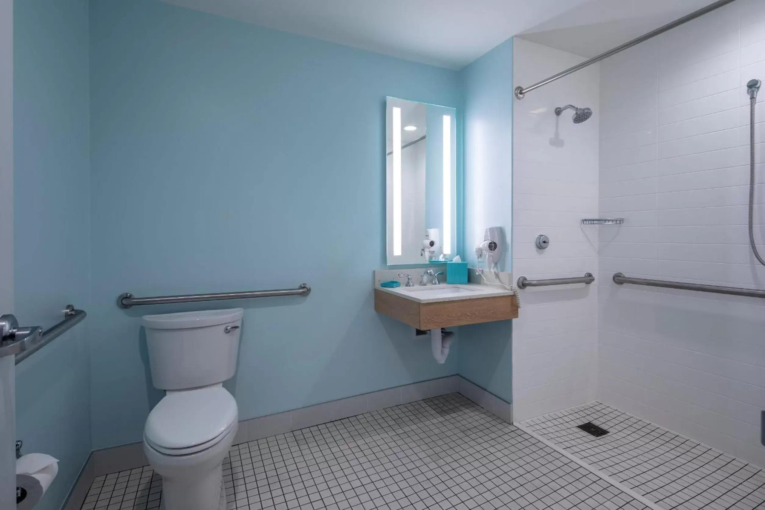 Shower, Bathroom in Universal's Endless Summer Resort - Surfside Inn and Suites