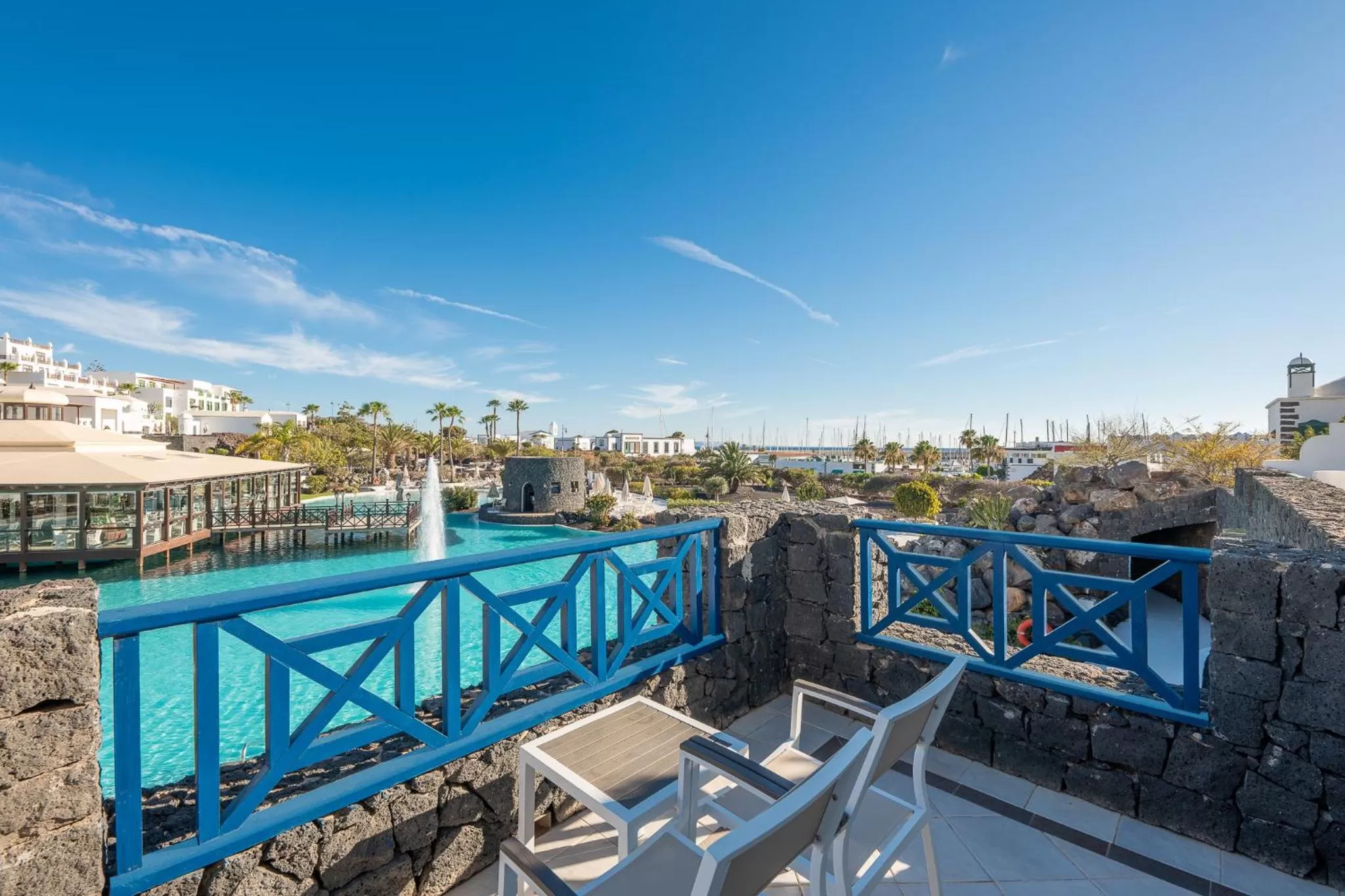 Double Room with Pool View in Hotel LIVVO Volcán Lanzarote