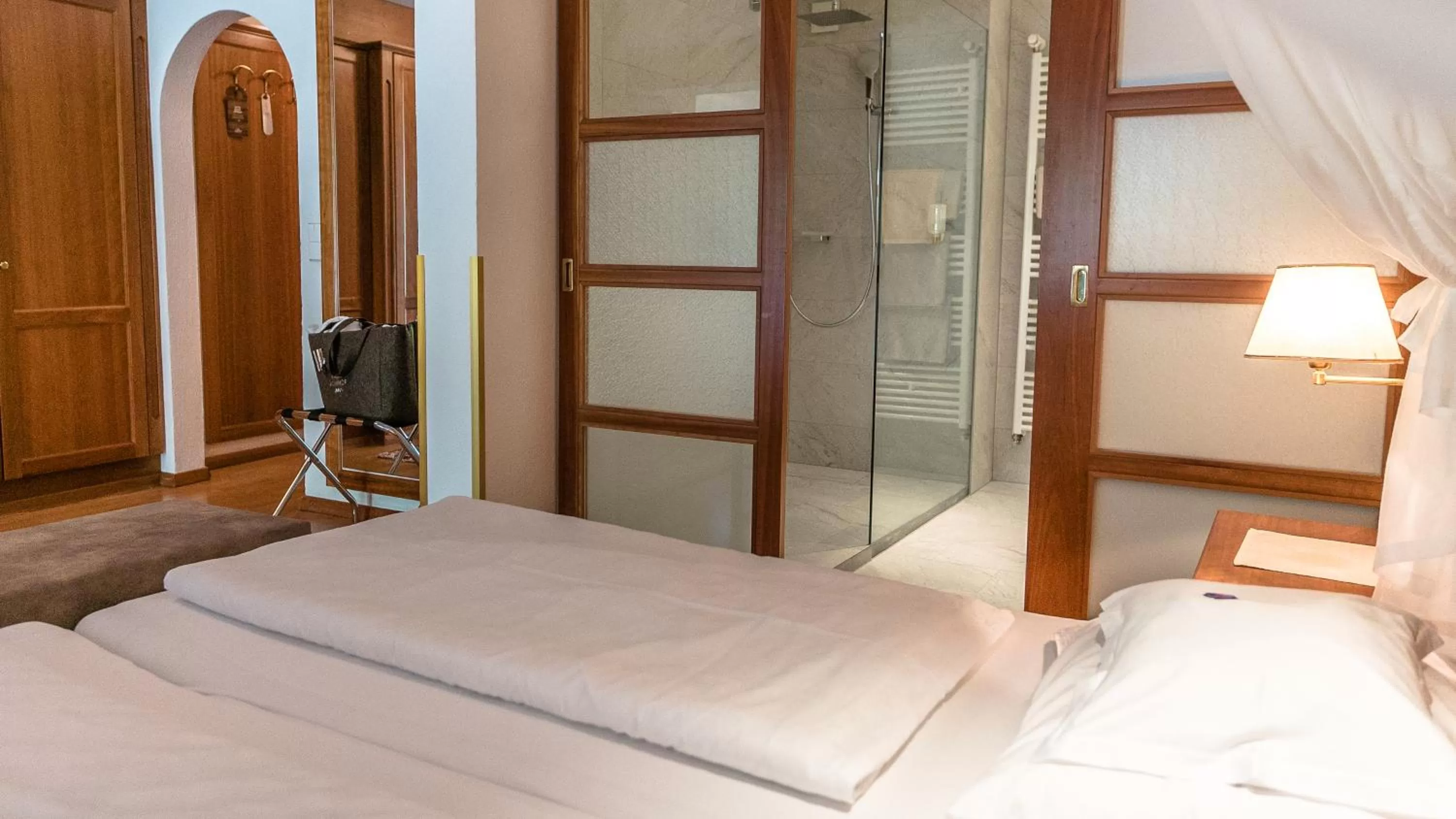 Bed in Wellnesshotel Mein Almhof Superior