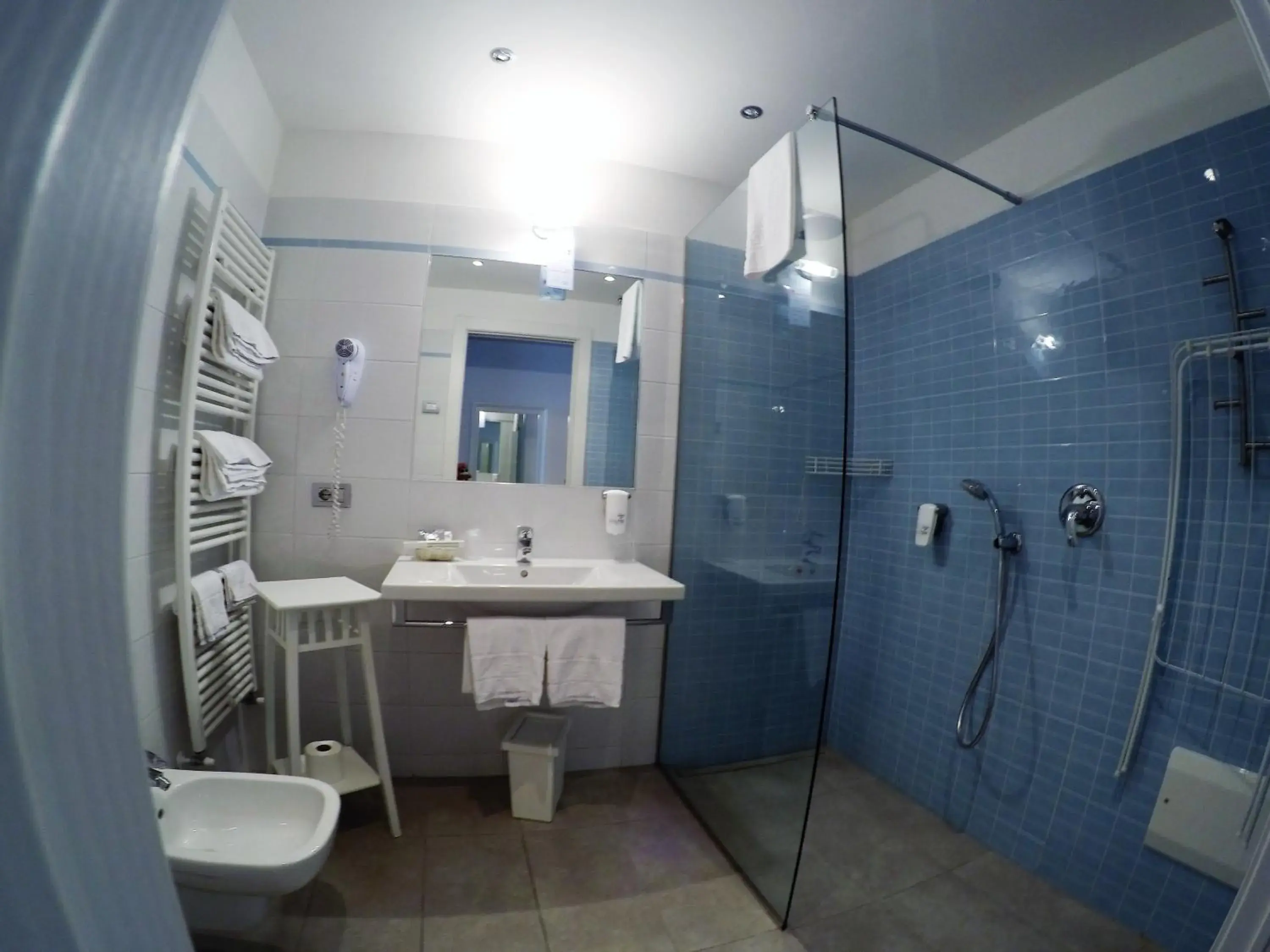 Bathroom in Tullio Hotel