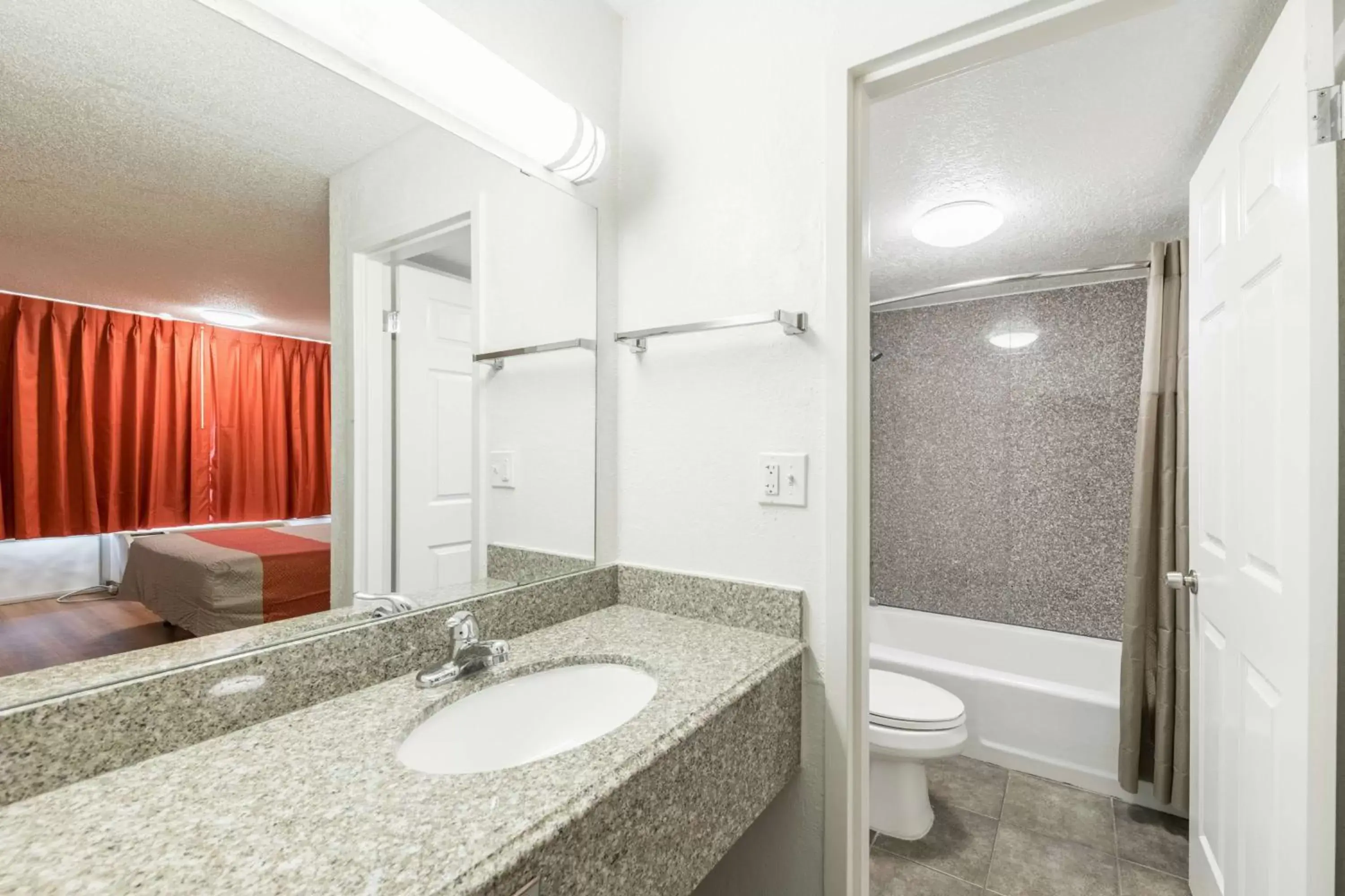 Shower, Bathroom in Motel 6-Oklahoma City, OK - Bricktown