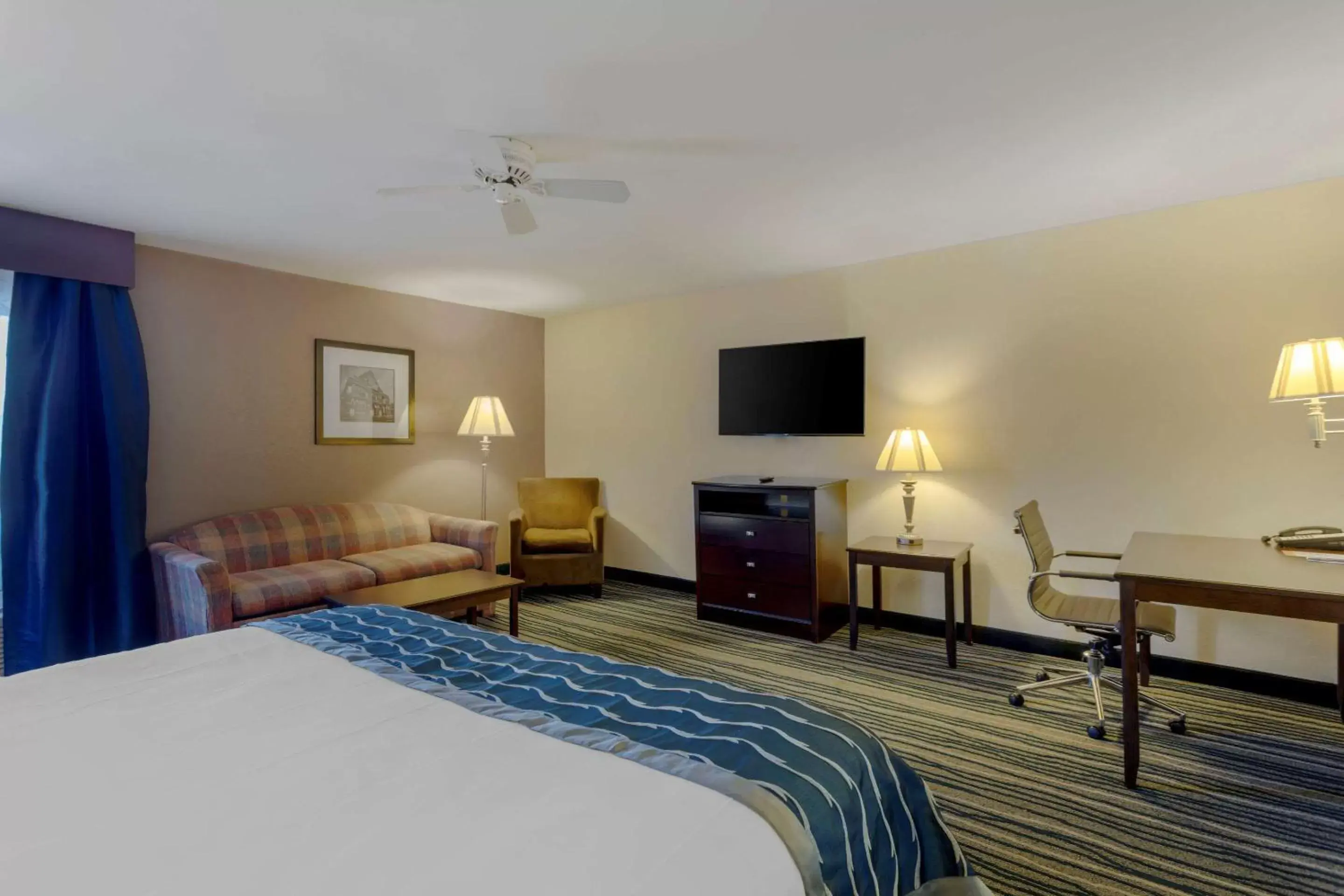 Bedroom, TV/Entertainment Center in Comfort Inn & Suites