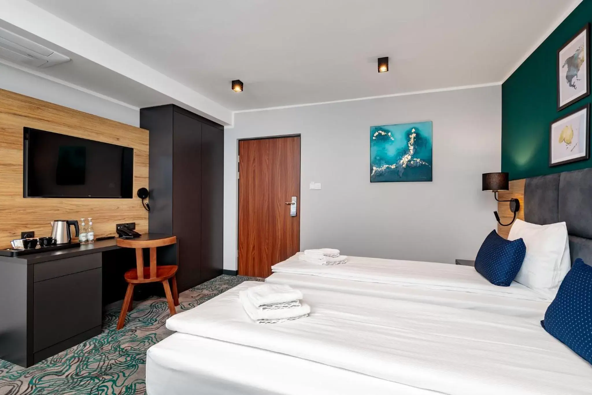 Bed in Hotel Kyriad Stargard Bed in Hotel Kyriad Stargard