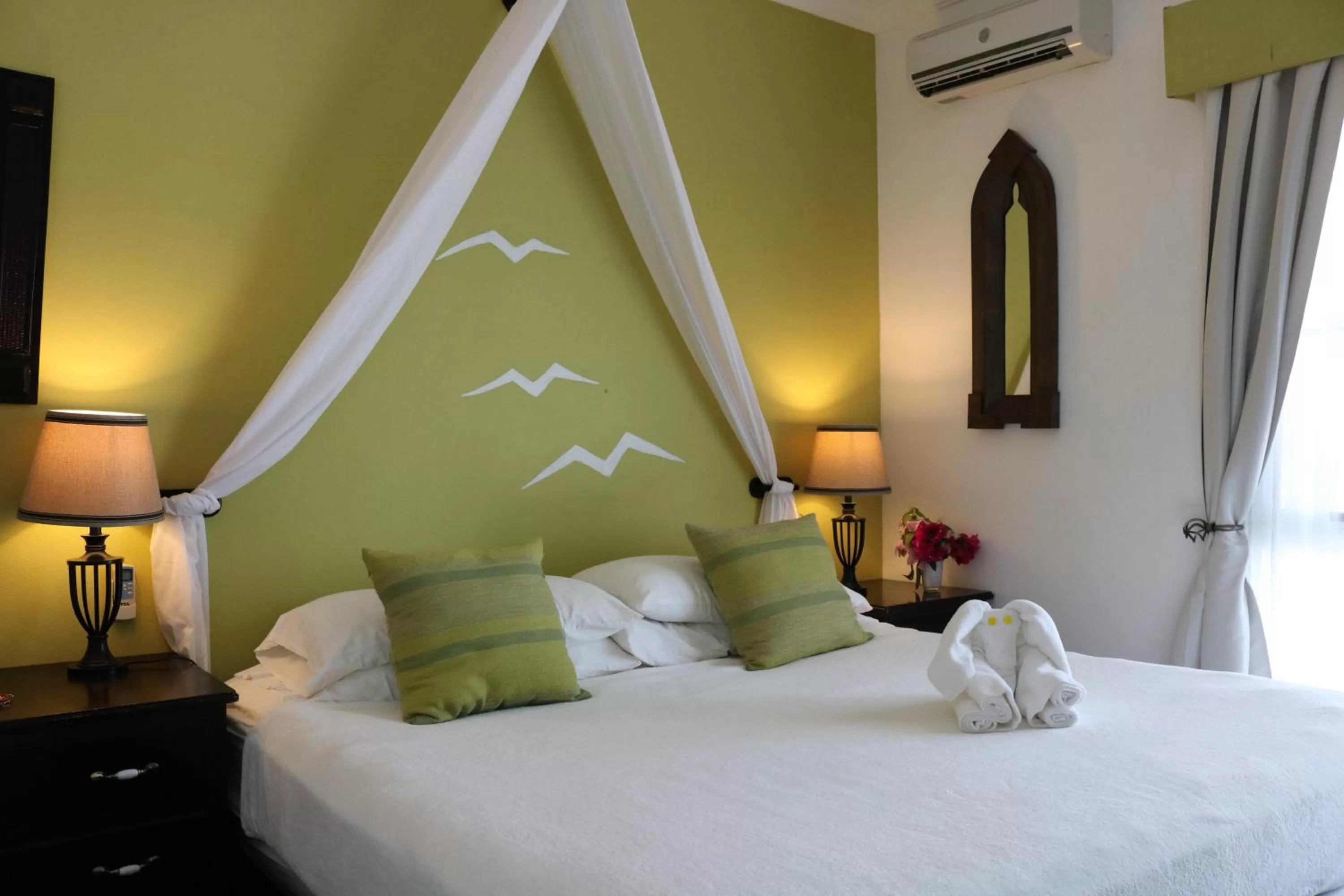 Bed in Villa Boscardi