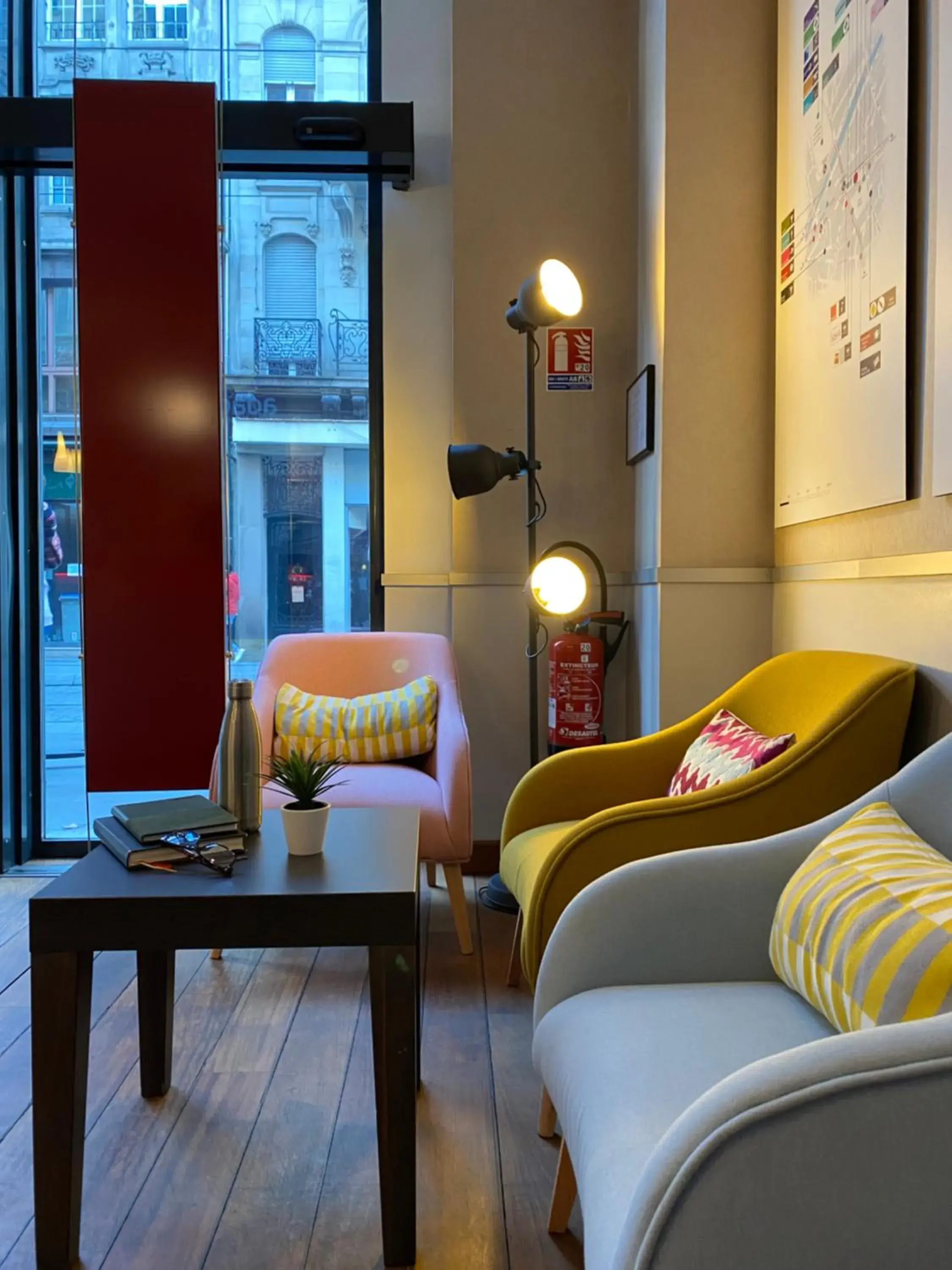 Lobby or reception, Seating Area in Adagio Strasbourg Place Kleber