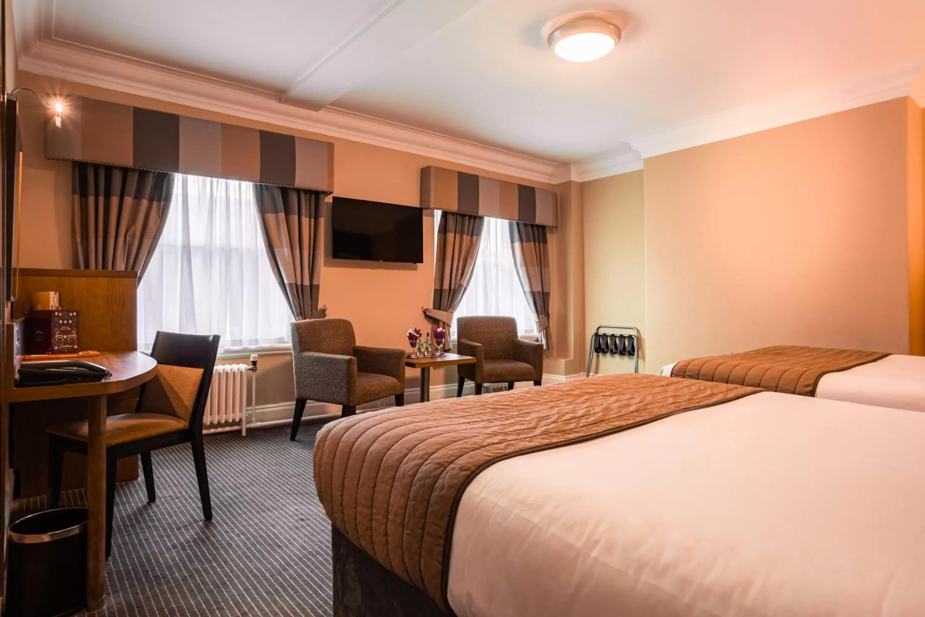 Bedroom in Royal Station Hotel- Part of the Cairn Collection