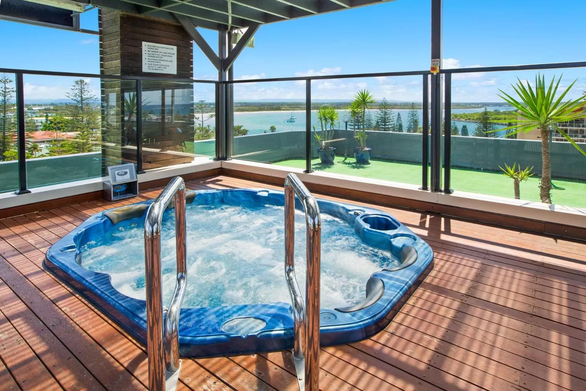 Hot Tub in Port Pacific Resort