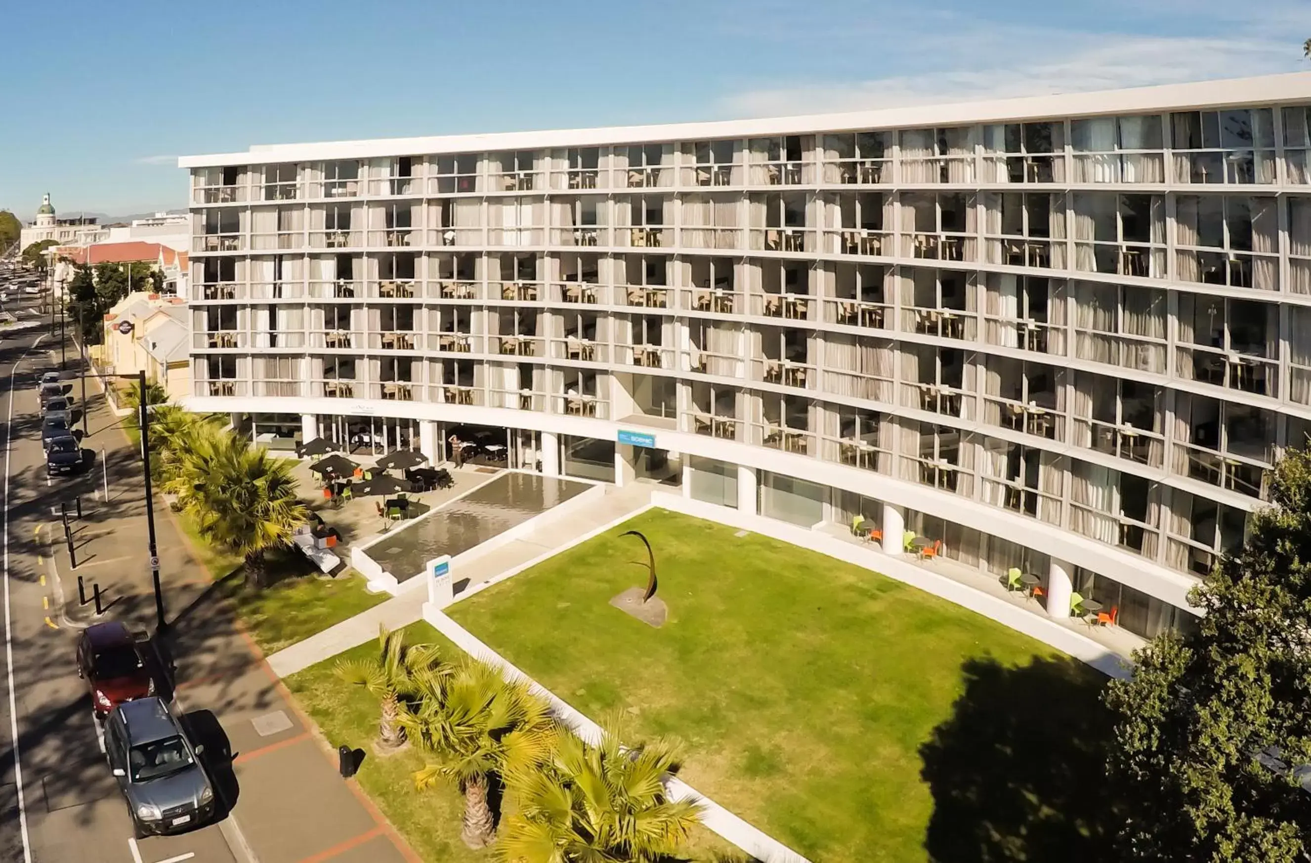 Property building in Scenic Hotel Te Pania Property building in Scenic Hotel Te Pania