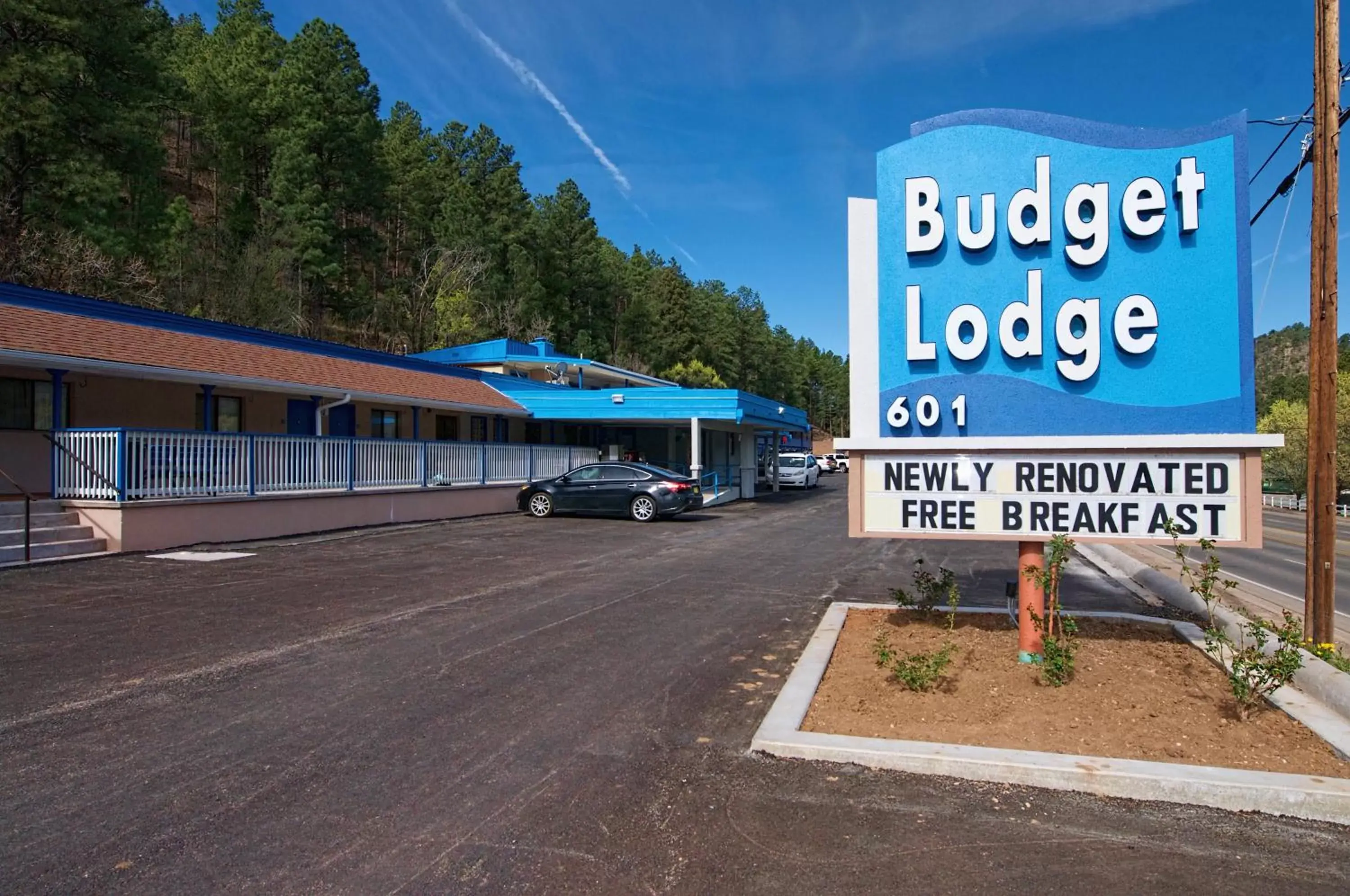 Property logo or sign in Budget Lodge