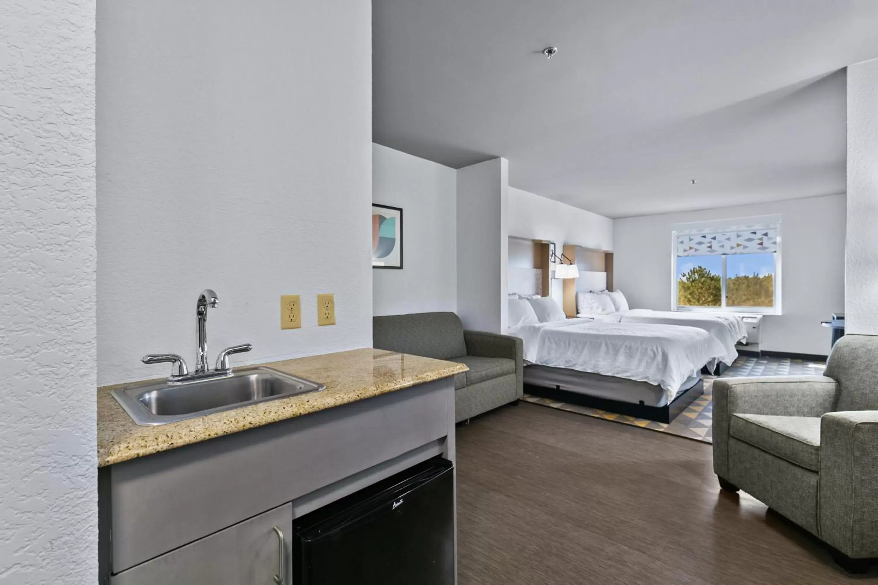 Photo of the whole room, Kitchen/Kitchenette in Holiday Inn Express Hotel & Suites Lucedale, an IHG Hotel