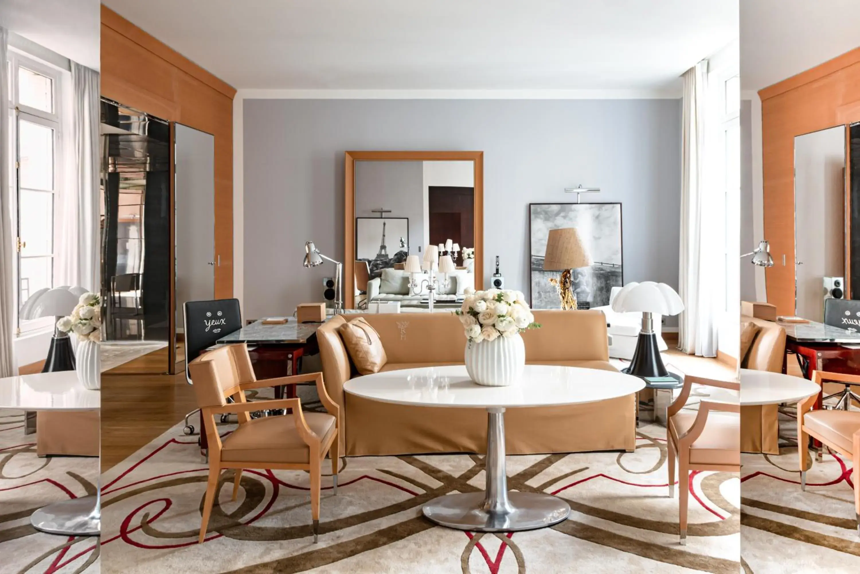 Living room, Restaurant/Places to Eat in Le Royal Monceau Hotel Raffles Paris