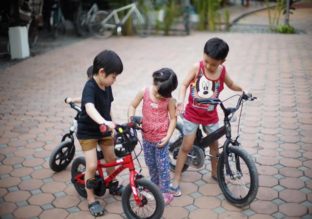Cycling in Villa Panalai