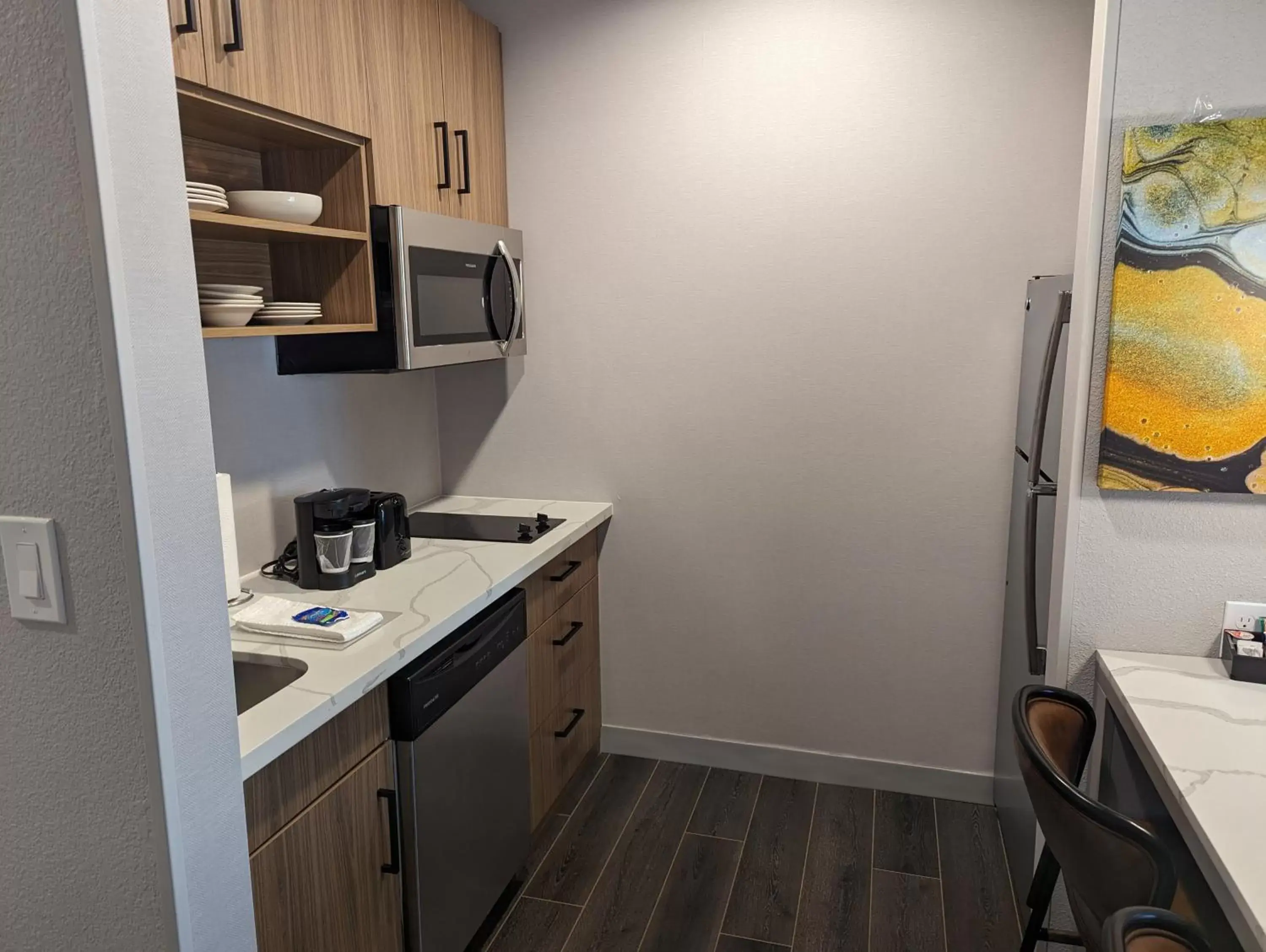 Kitchen/Kitchenette in Homewood Suites Beaumont