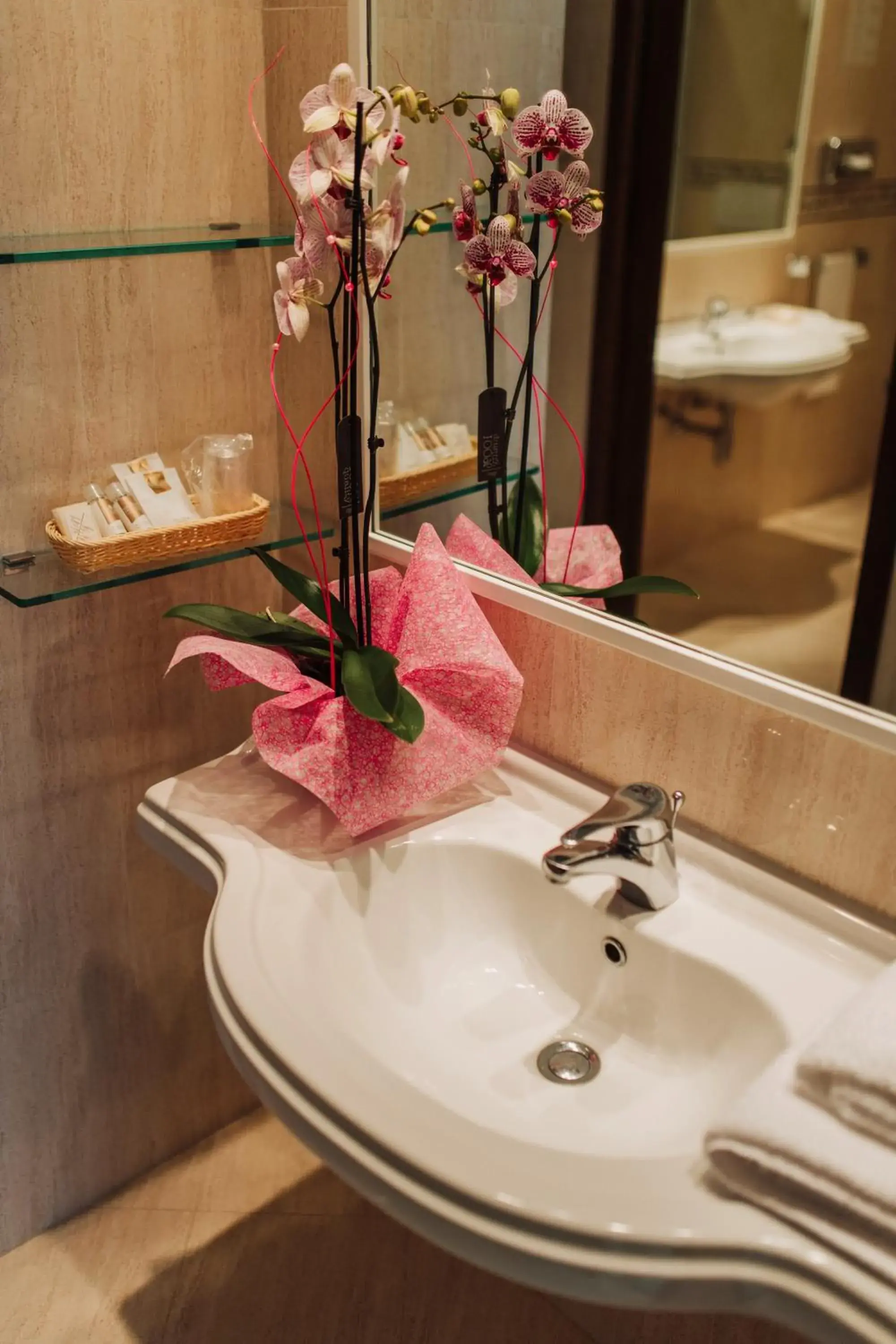 Bathroom in Grand Hotel Excelsior