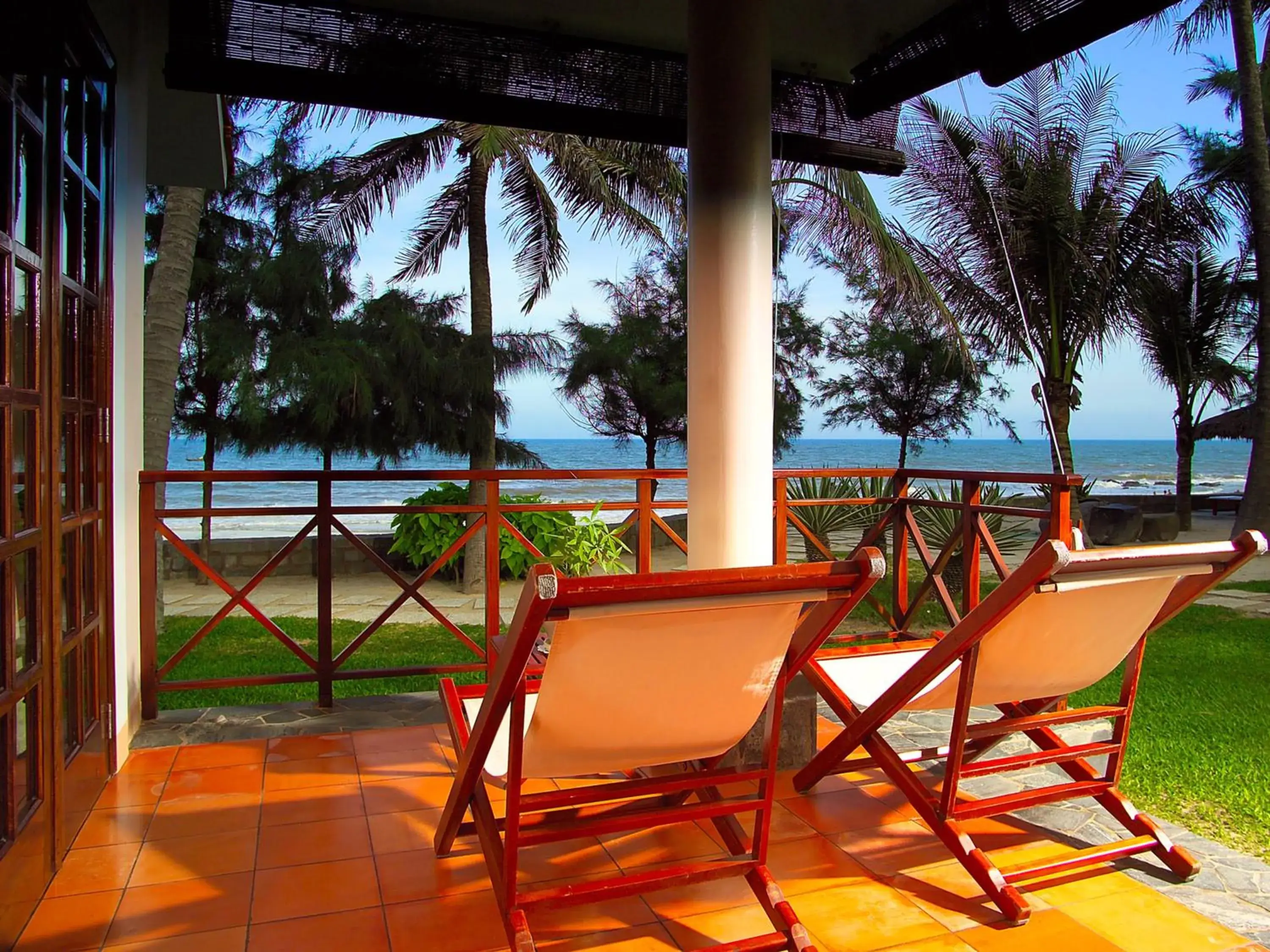 Balcony/Terrace in Phu Hai Beach Resort & Spa