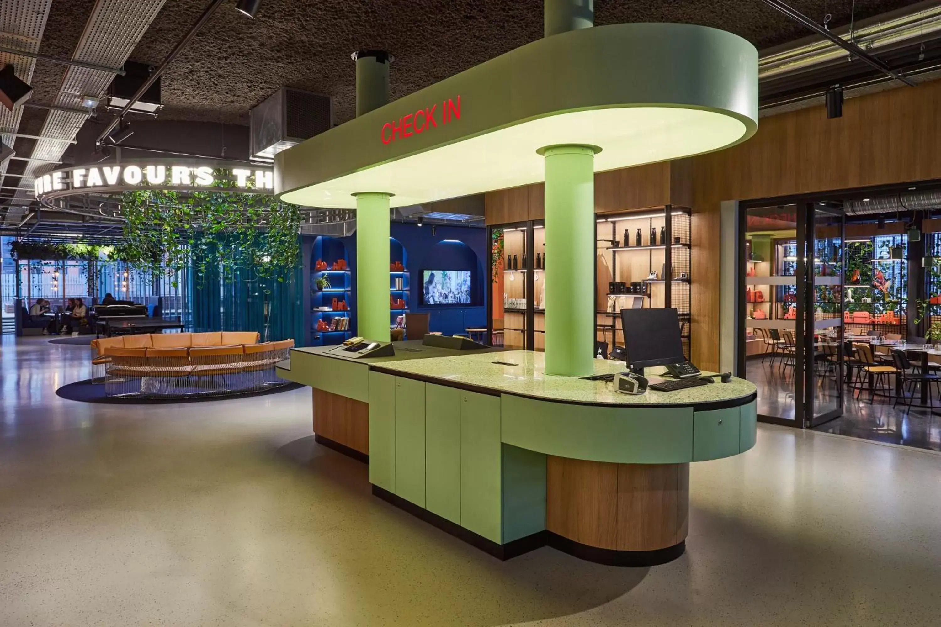 Lobby or reception in The Social Hub Toulouse Lobby or reception in The Social Hub Toulouse