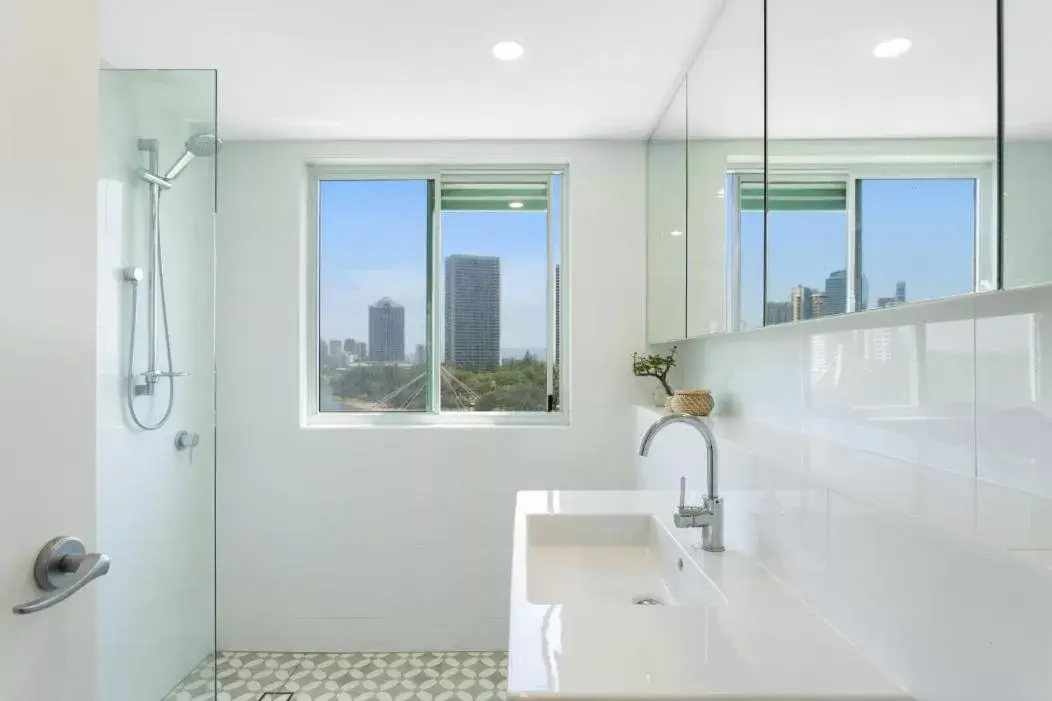 Bathroom in The Waterford on Main Beach