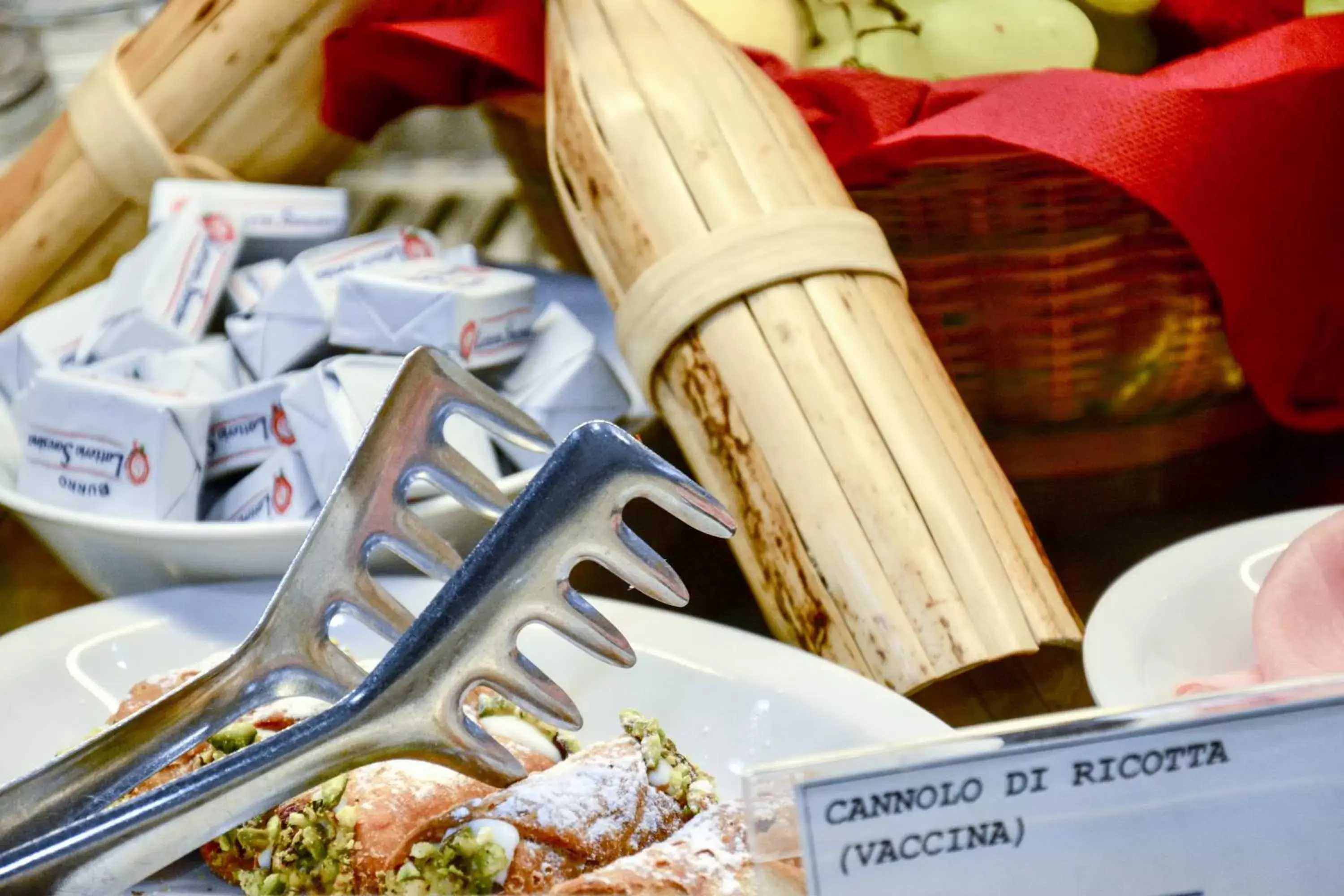 Food close-up in Hotel Kroma