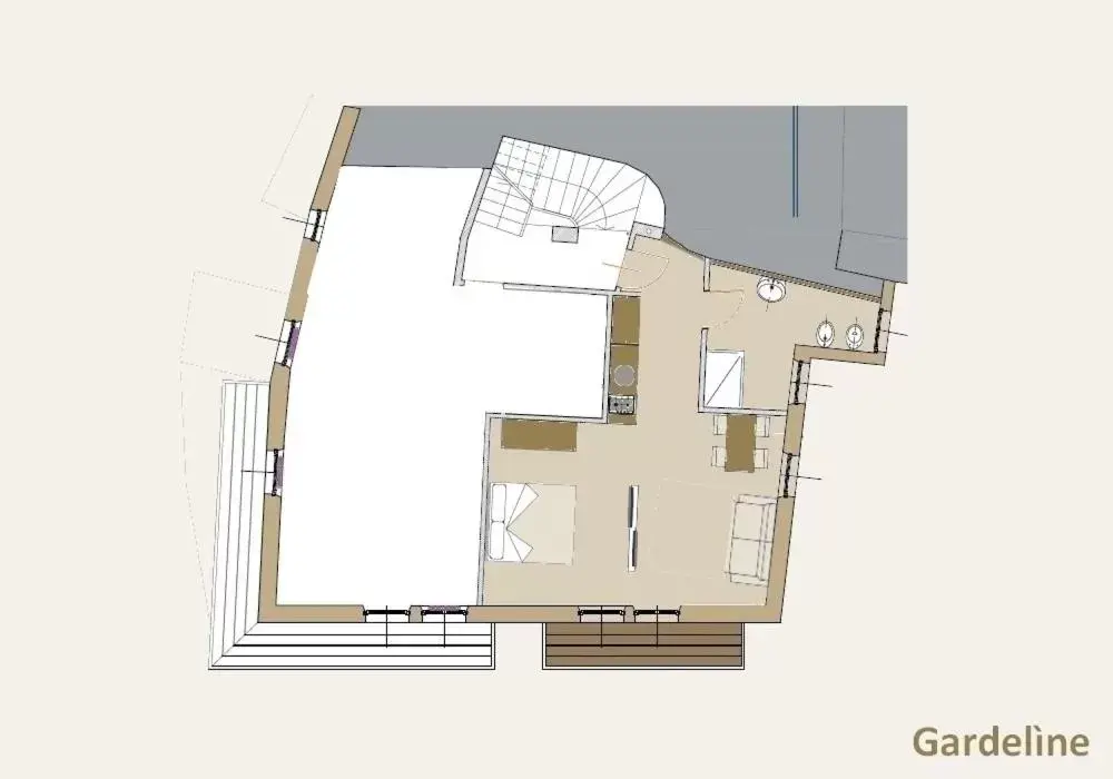 Floor Plan in La Berlera - Riva del Garda