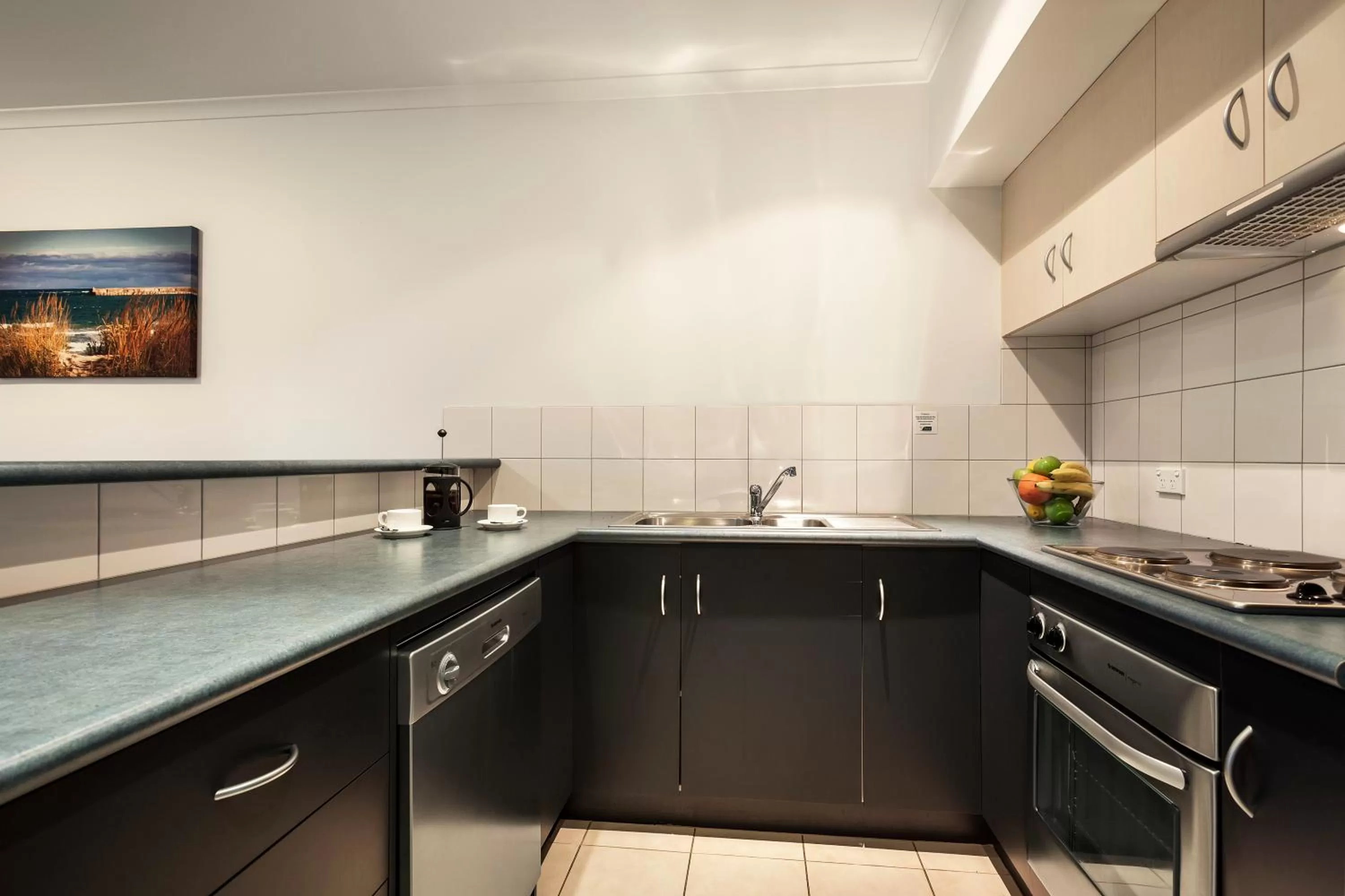 Living room in Quest Warrnambool