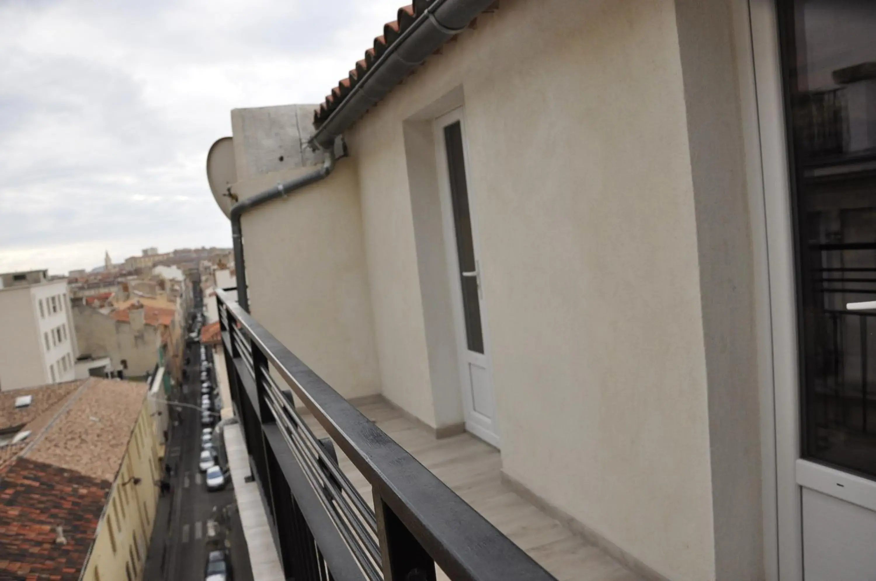 Balcony/Terrace in Massilia hôtel