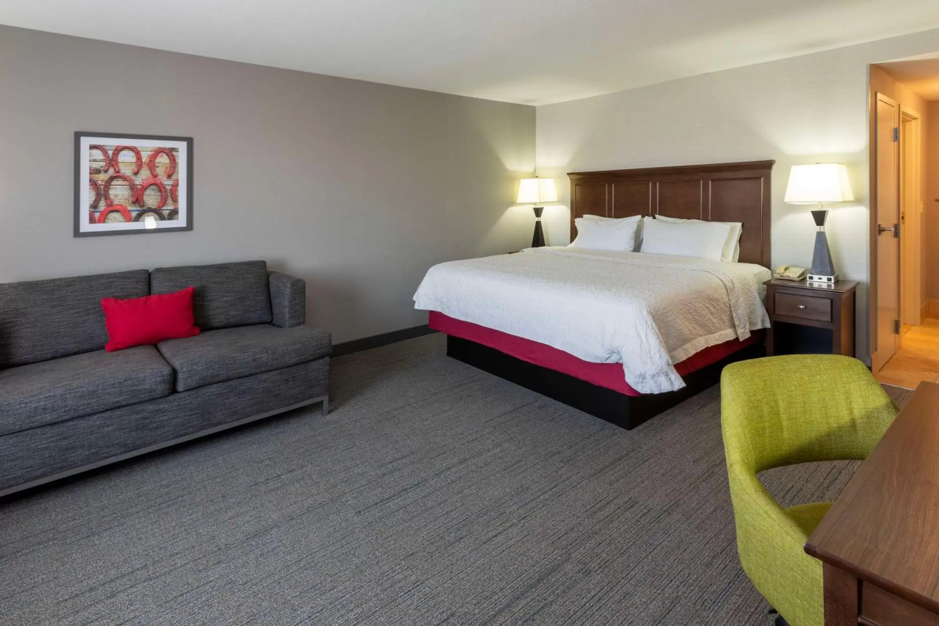 Bedroom, Bed in Hampton Inn Minneapolis/Shakopee