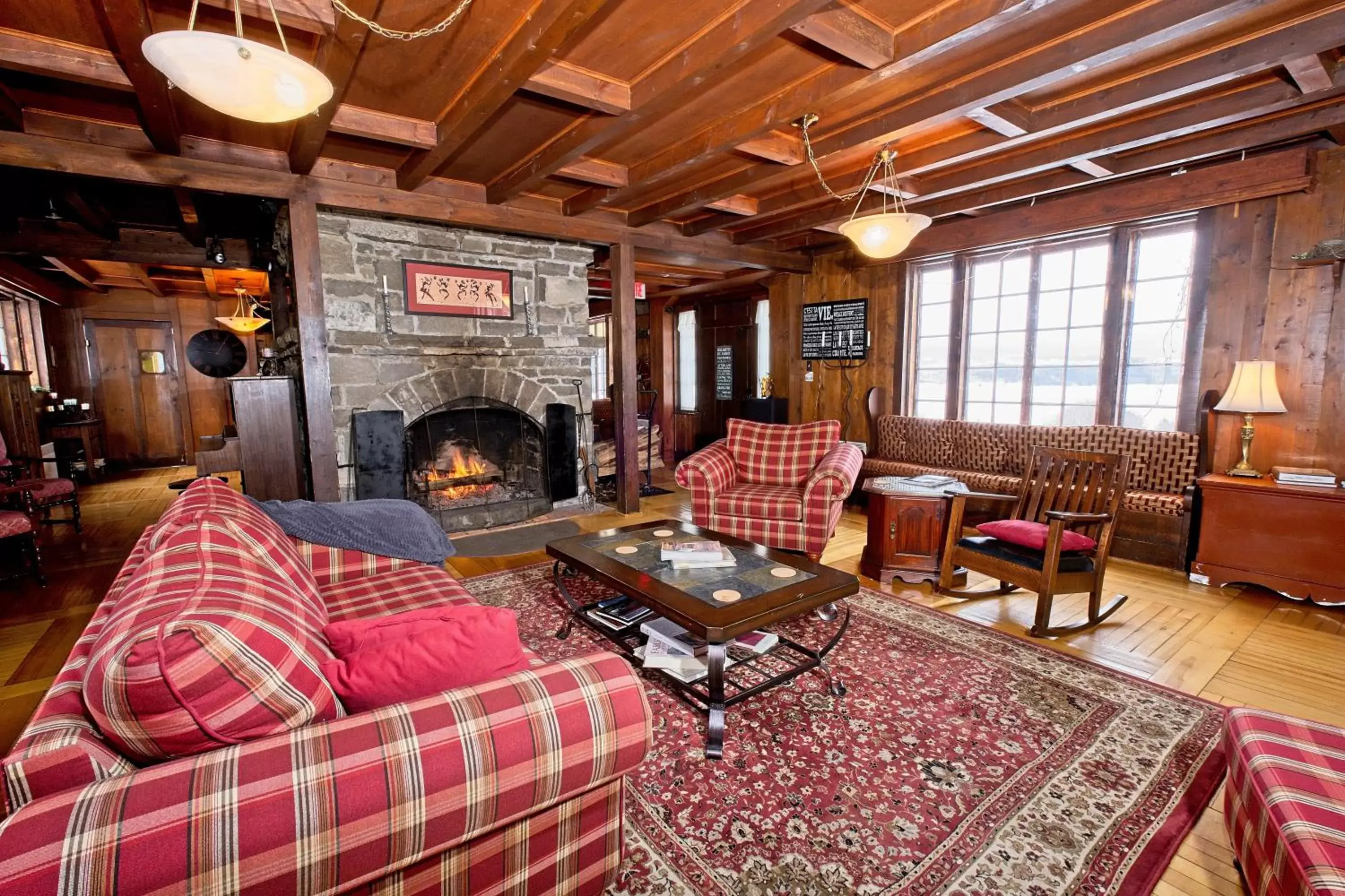 Living room, Seating Area in Auberge sur la Côte