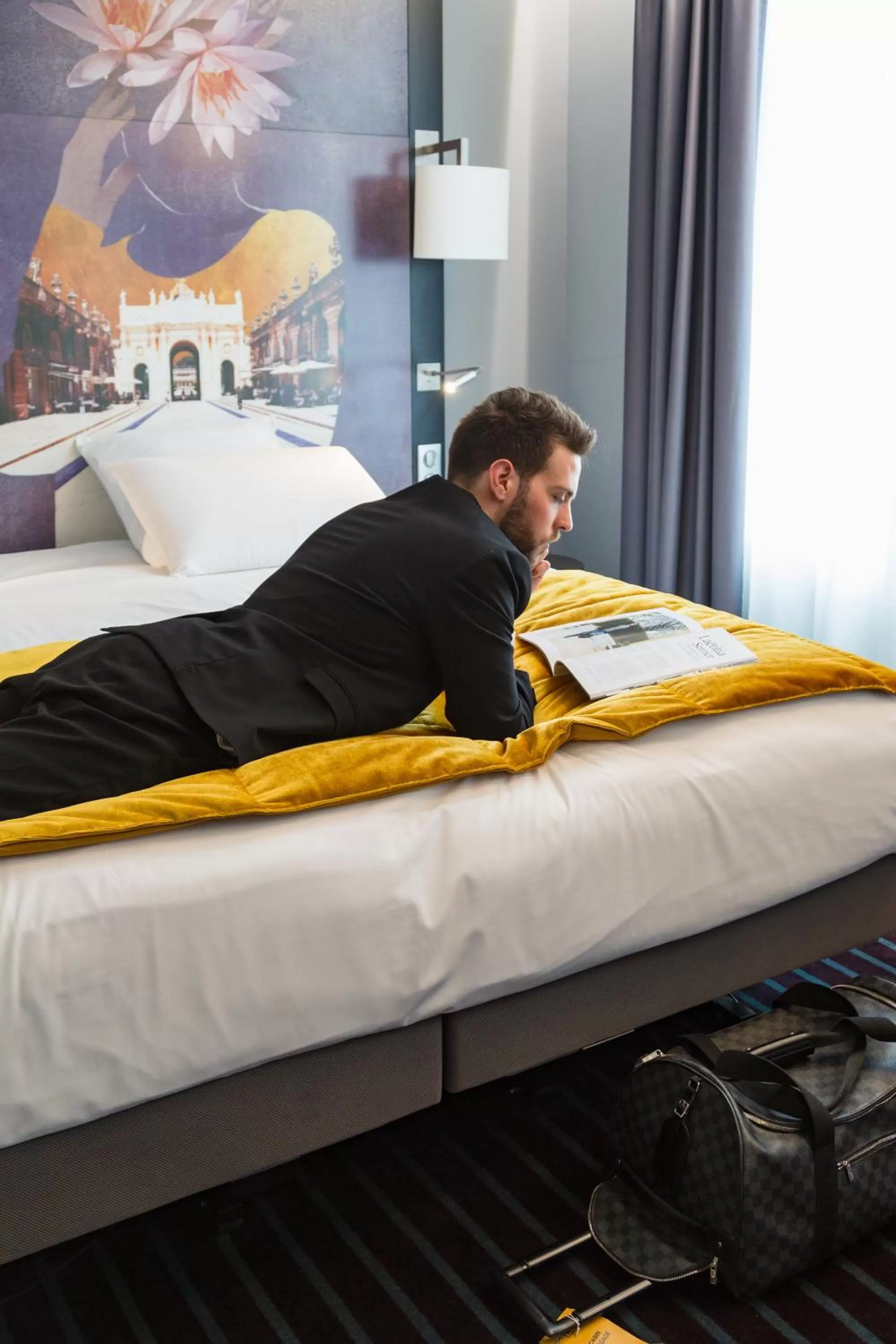 Staff, Bed in Mercure Nancy Centre Place Stanislas