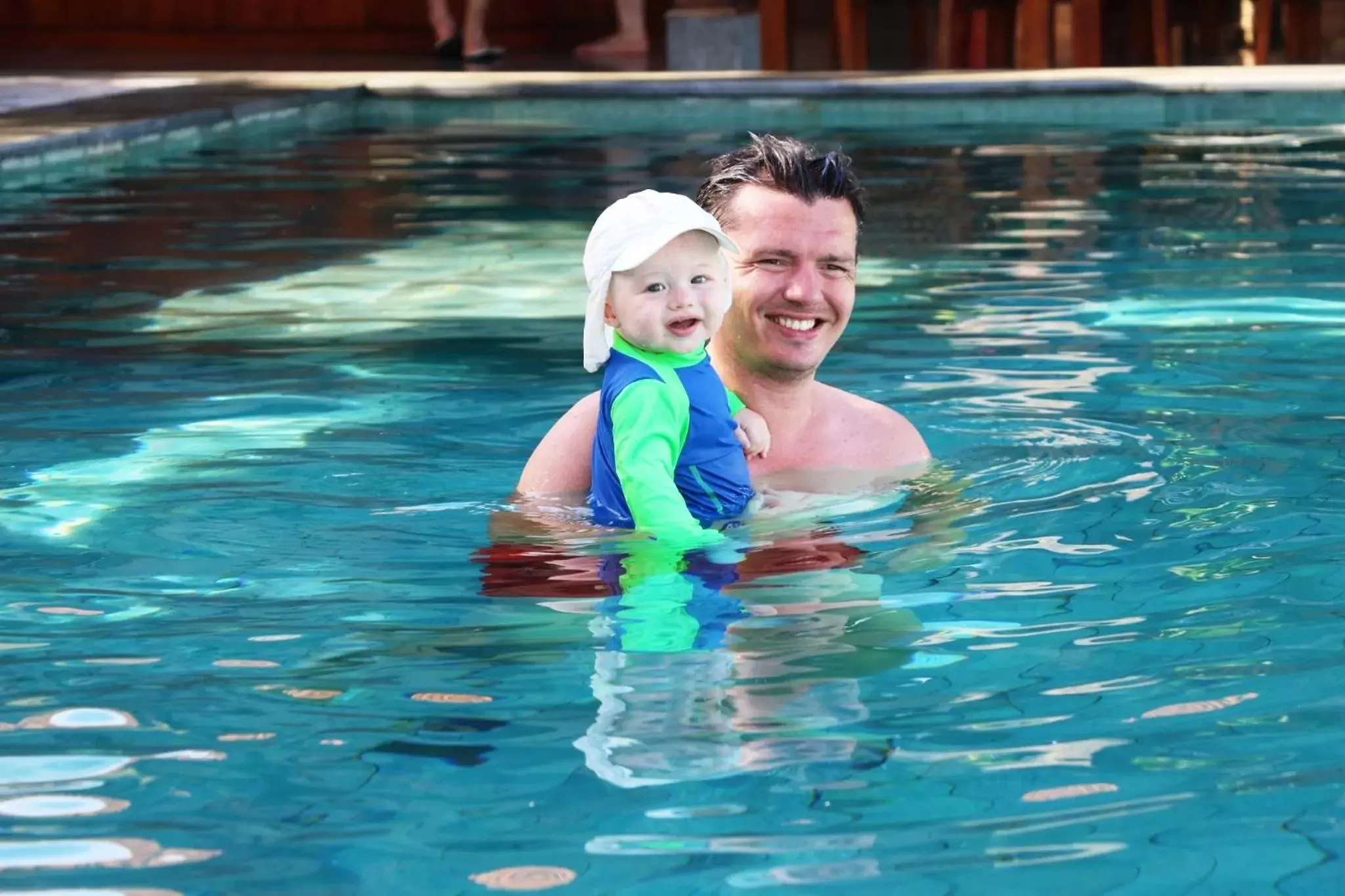 Pool view in Pemedal Beach Resort Pool view in Pemedal Beach Resort