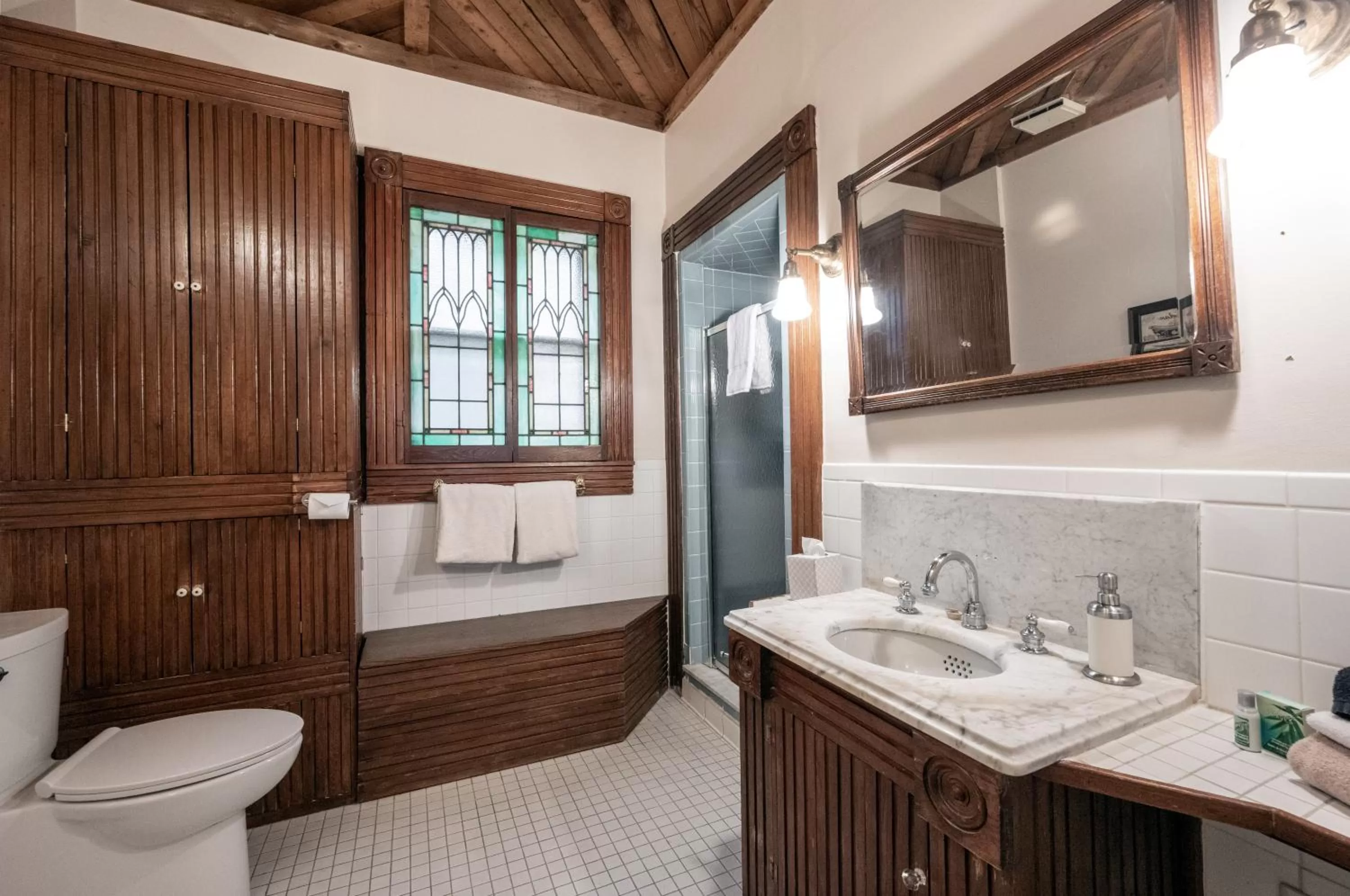 Bathroom in Stone Soup Inn