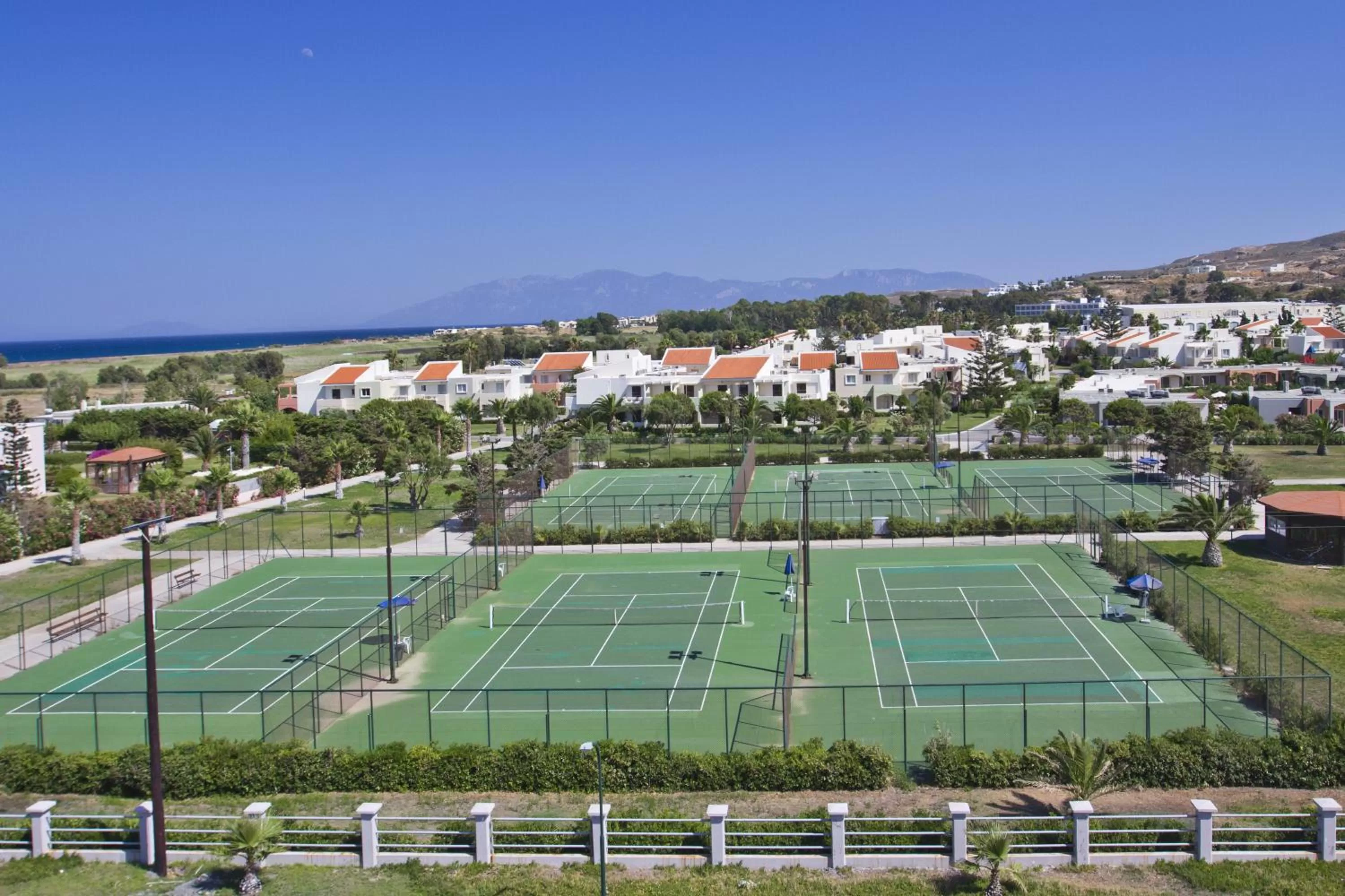 Tennis court in Kipriotis Village Resort
