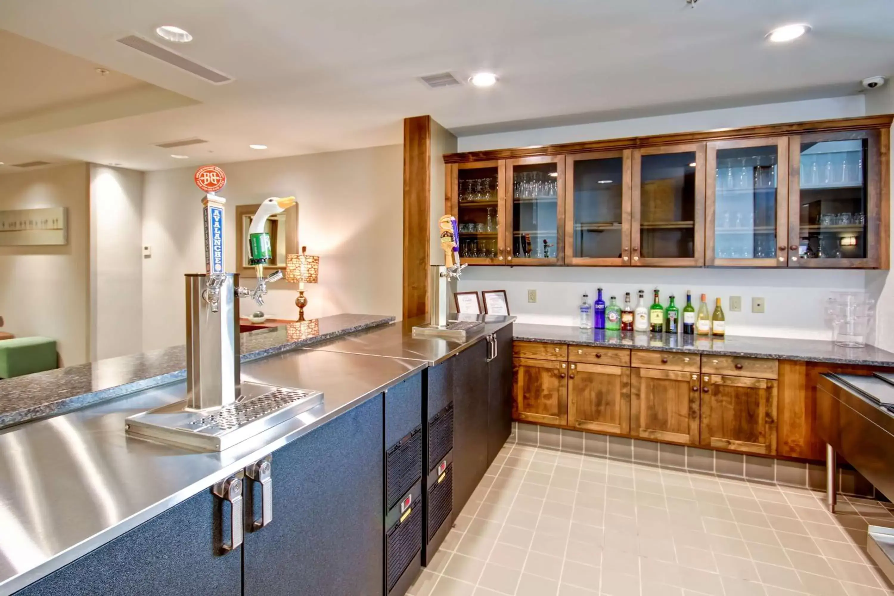 Lounge or bar, Kitchen/Kitchenette in Homewood Suites by Hilton Greeley