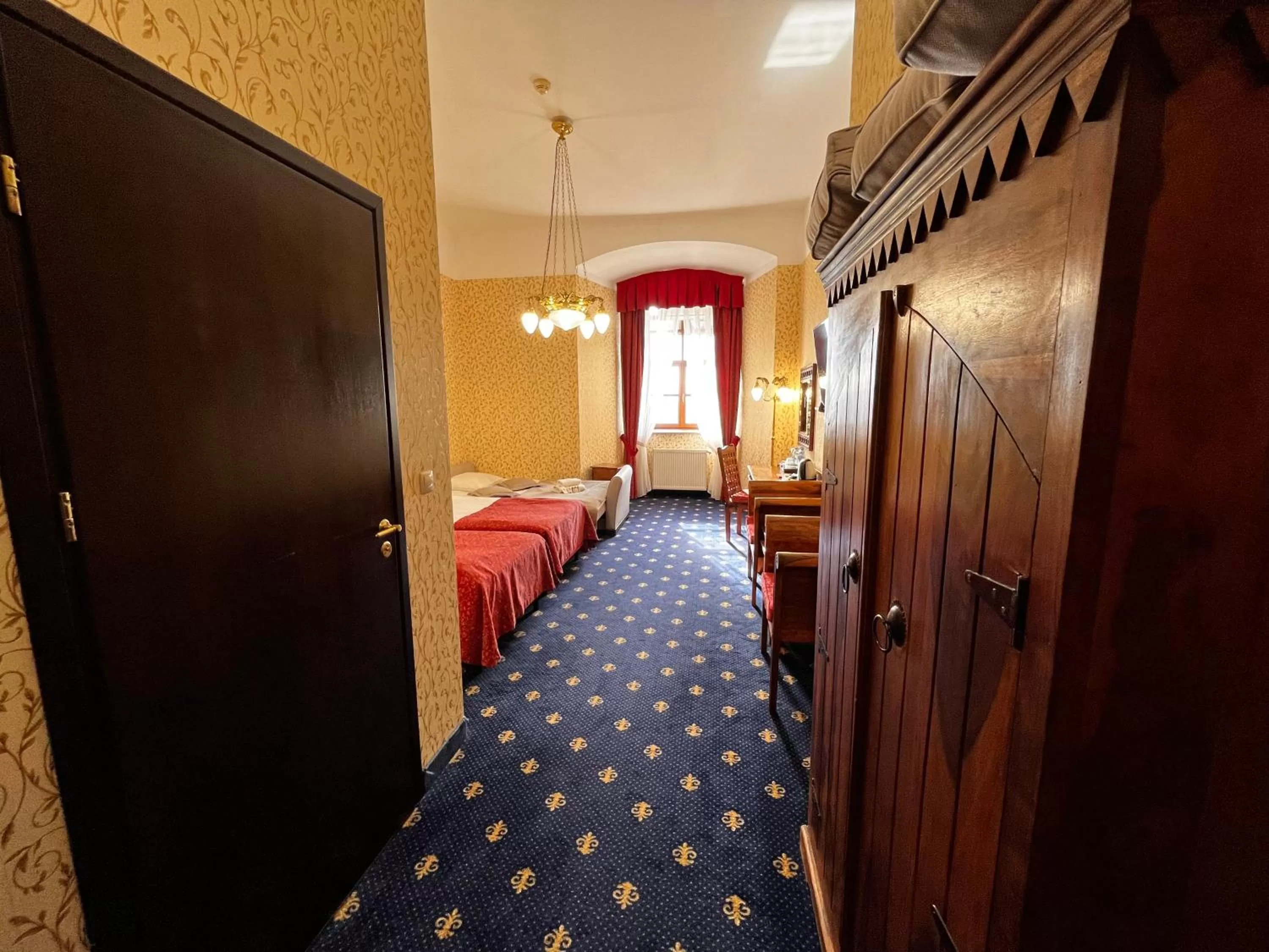 Photo of the whole room, Bed in Hotel Zamek Ryn