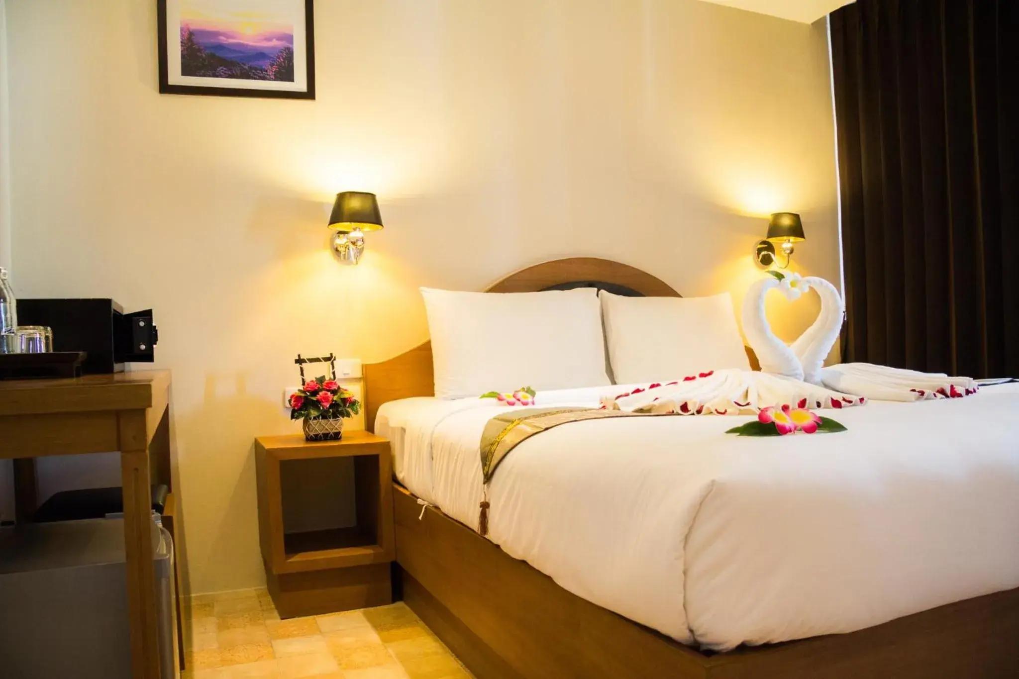 Bed in At Samui Boutique Hotel Bed in At Samui Boutique Hotel