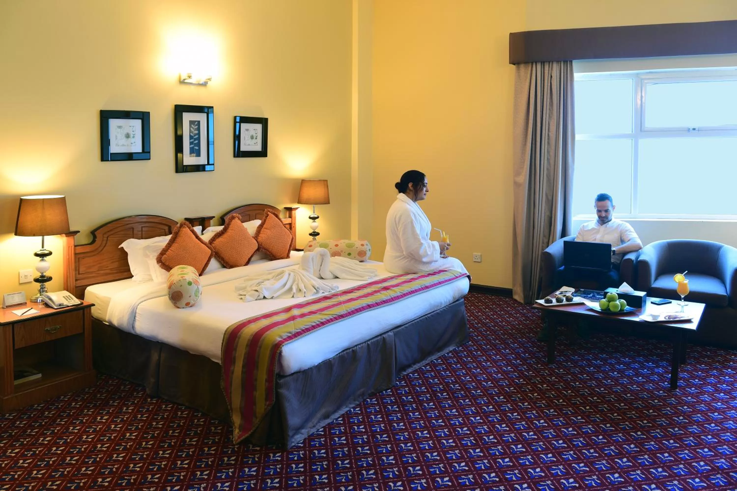 Bedroom, Bed in La Rosa Hotel, Juffair