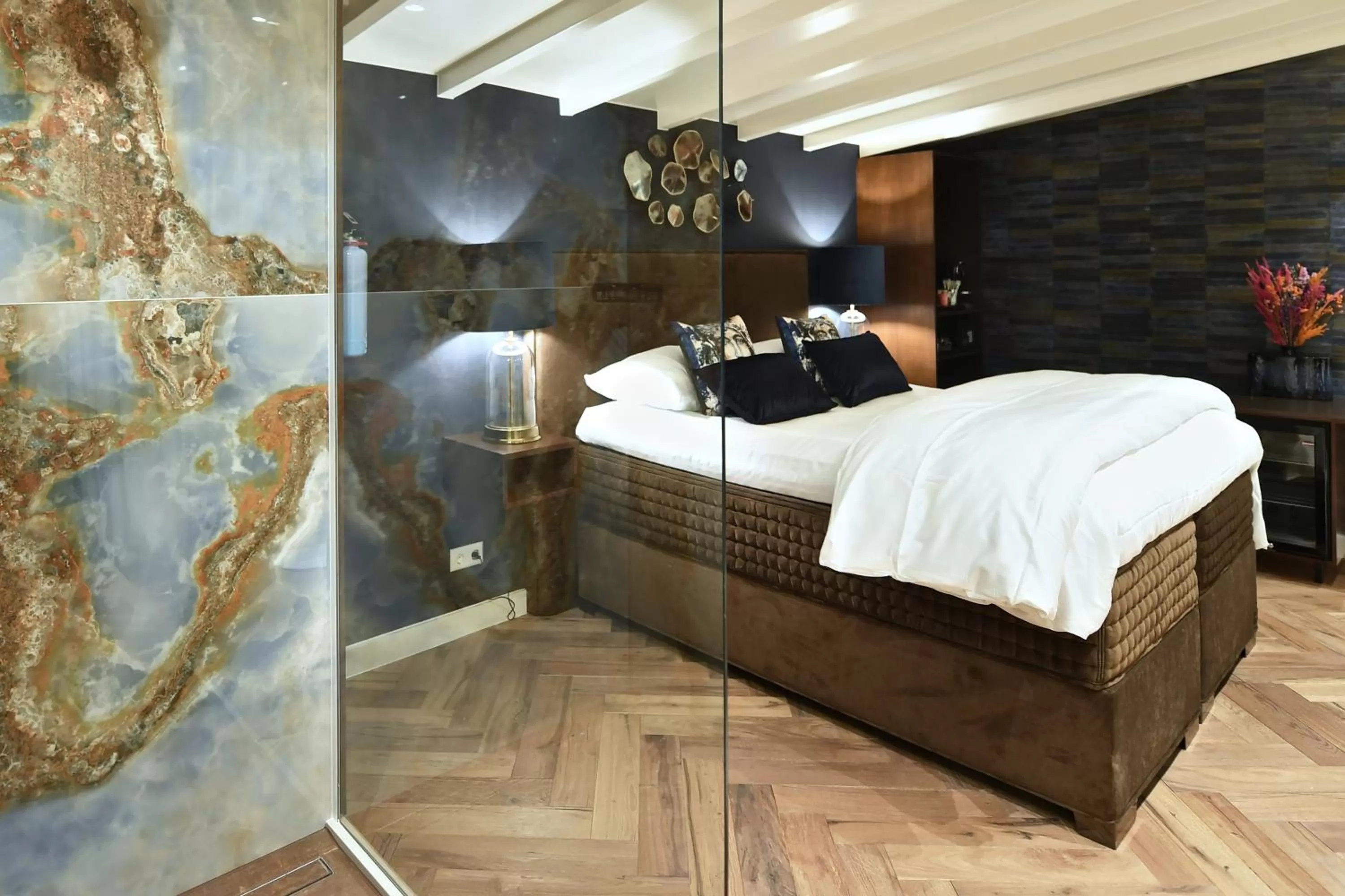 Bed in Small Luxury Boutique Hotel Wilma J